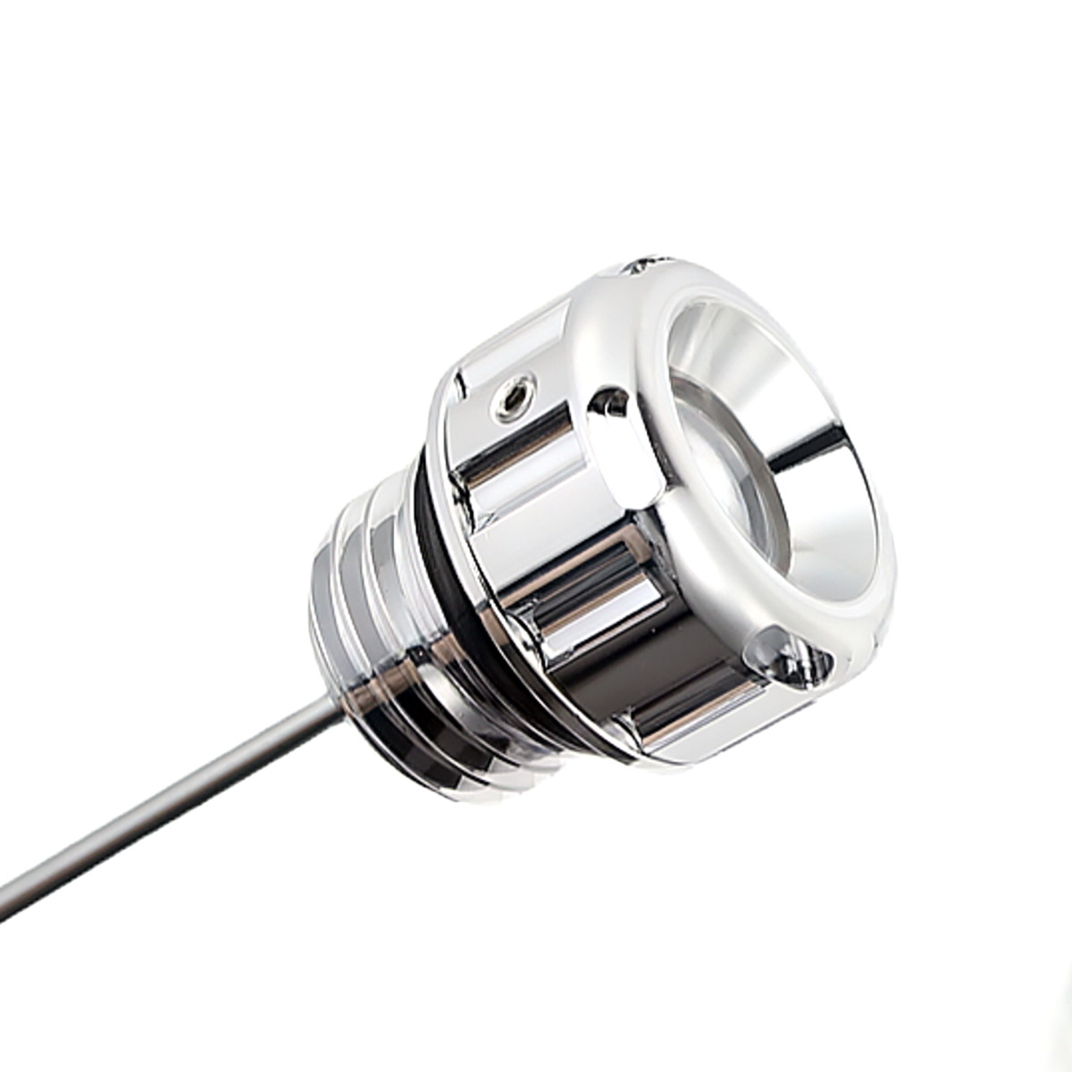 Chrome Oil Temperature Dipstick For Harley 2017-2025 Touring Road Glide FLTRX