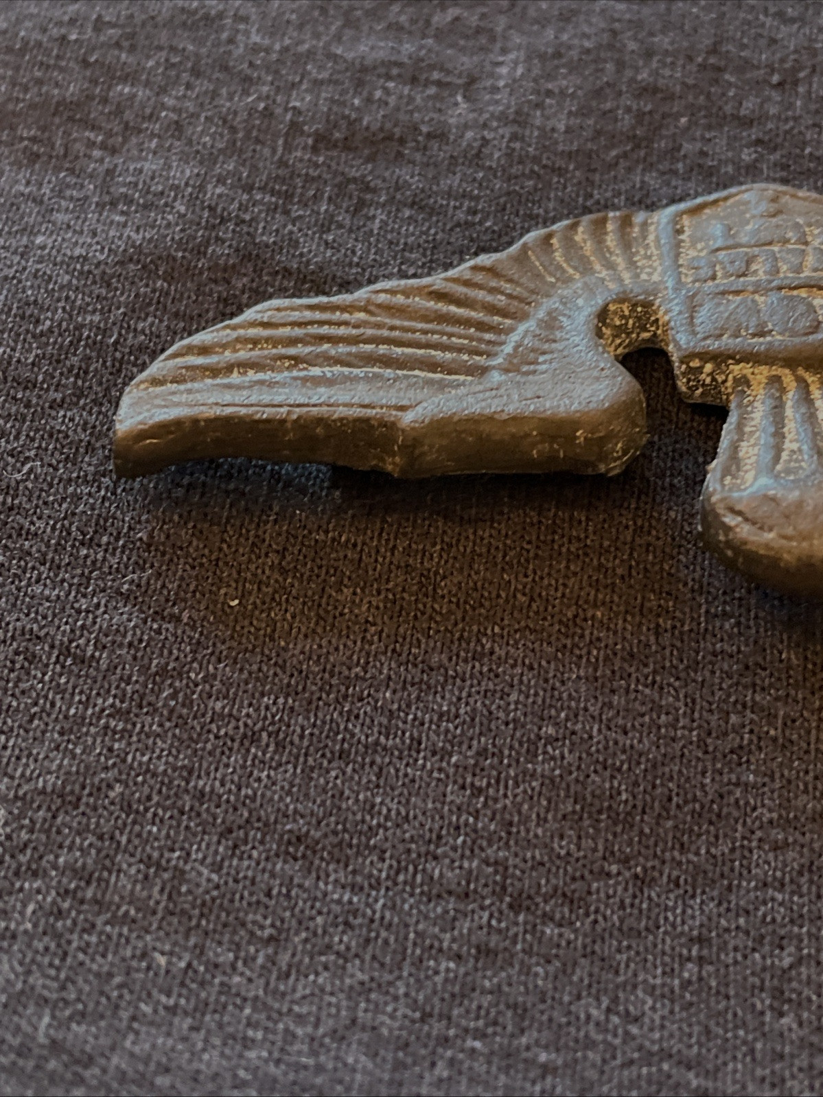 GORGEOUS ORIGINAL WWII WW2 US AIR CORPS STALAG LUFT 1 CAMP MADE POW WINGS