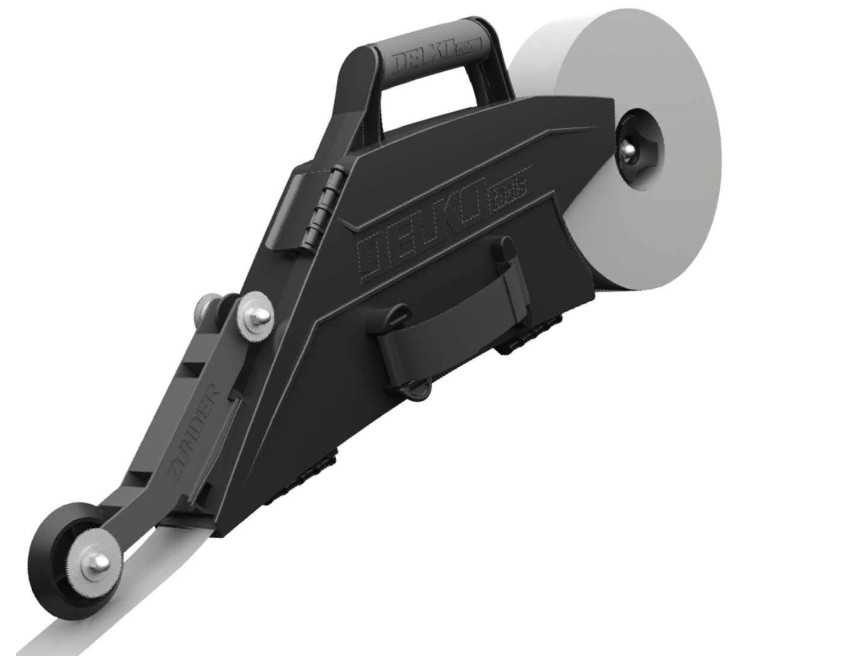 Delko Zunder DT-AHZ Drywall Banjo Taping Tool Reversible Inside Corner Roller