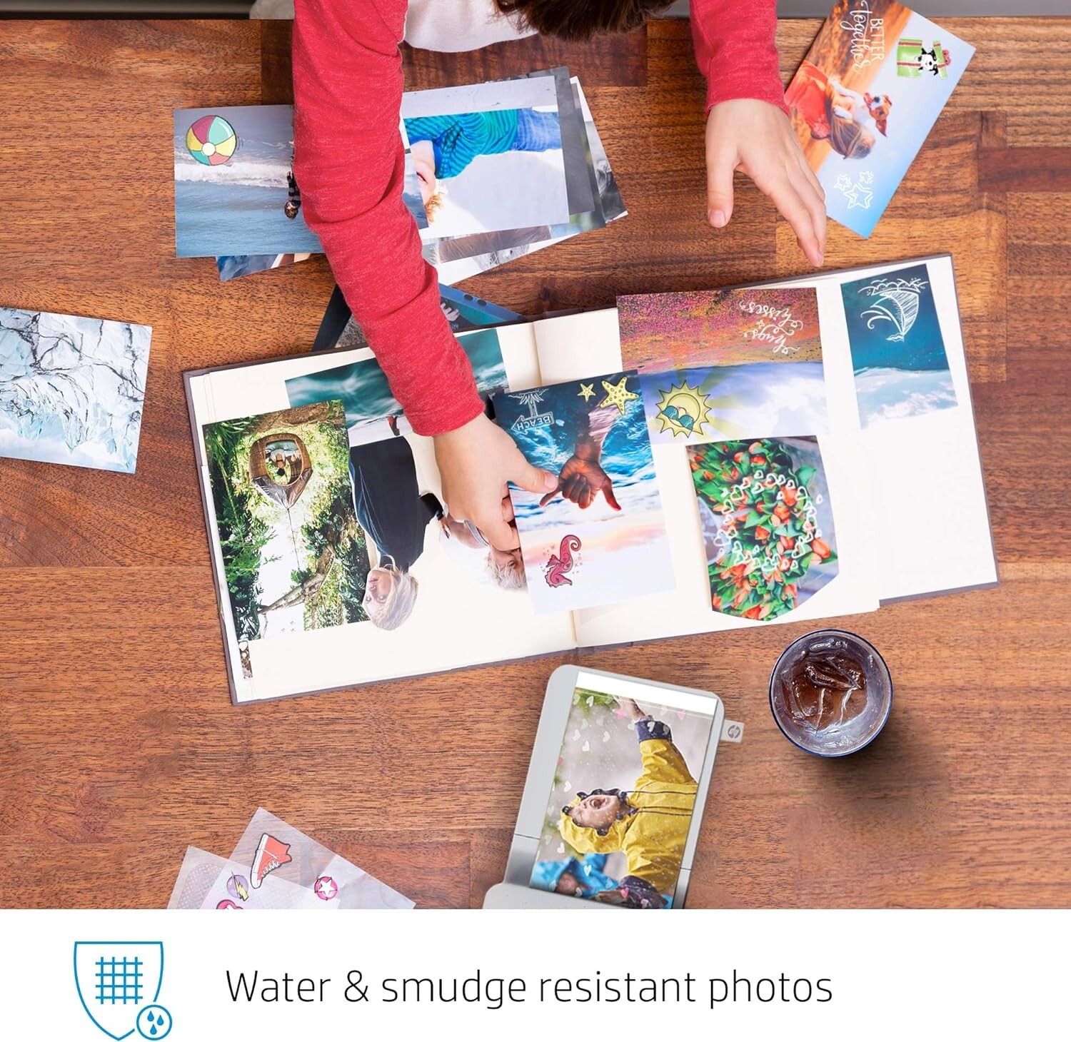 2 BOXES!!! HP Sprocket Studio 160 Sheets 4x6 Photo Paper & 4 Cartridges (total)