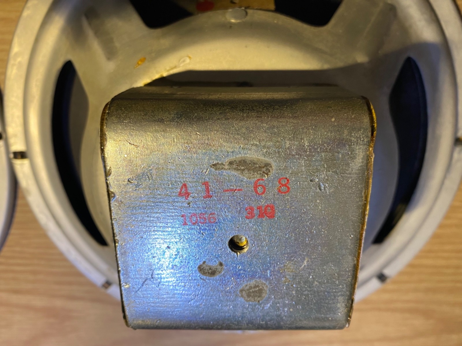 Vintage Fisher 10" inch Alnico 8 ohm Speakers from console 1056-310