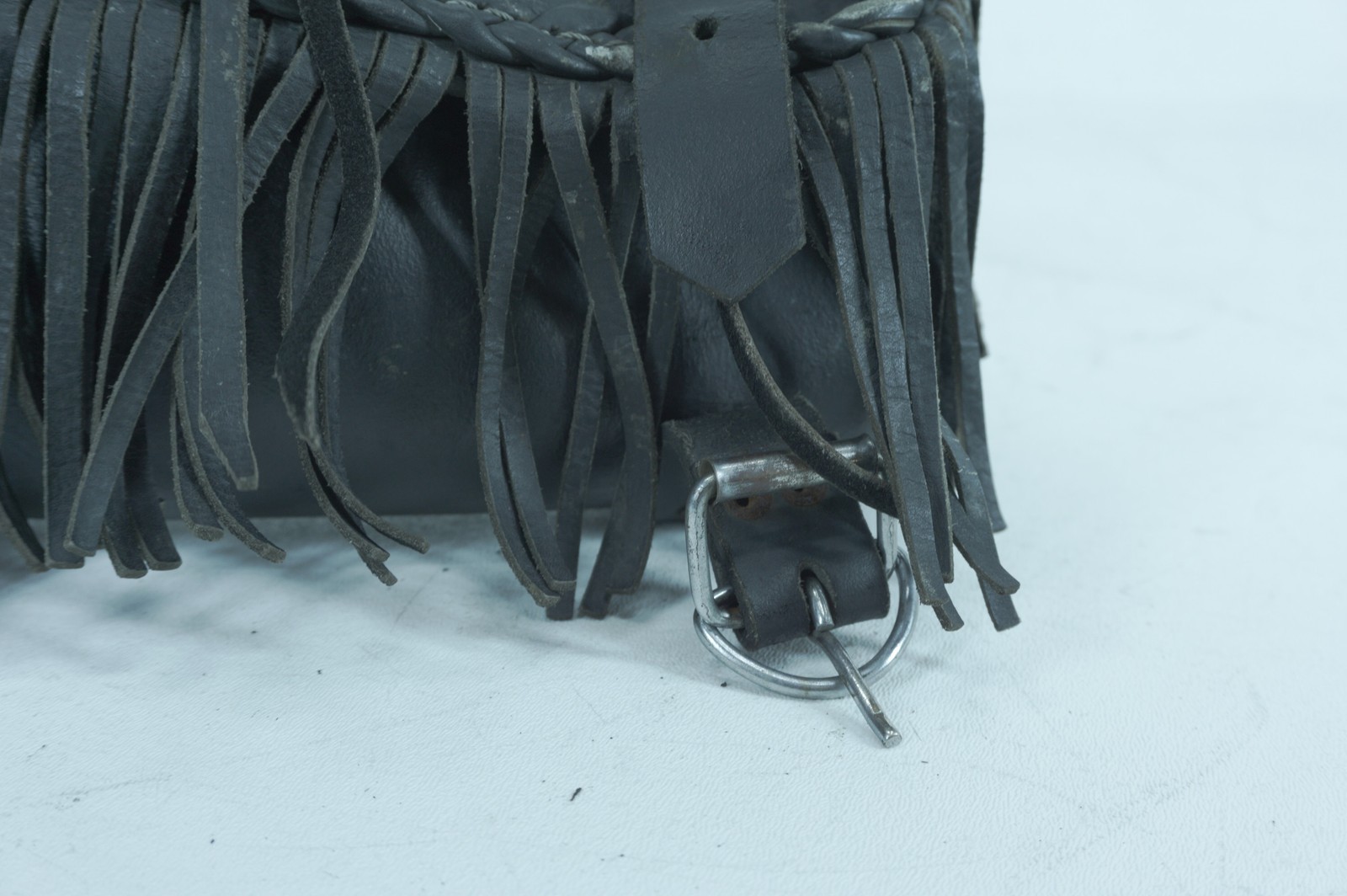 1986 Harley Sportster Limited Liberty OEM Front Onboard Tool Bag Leather Storage