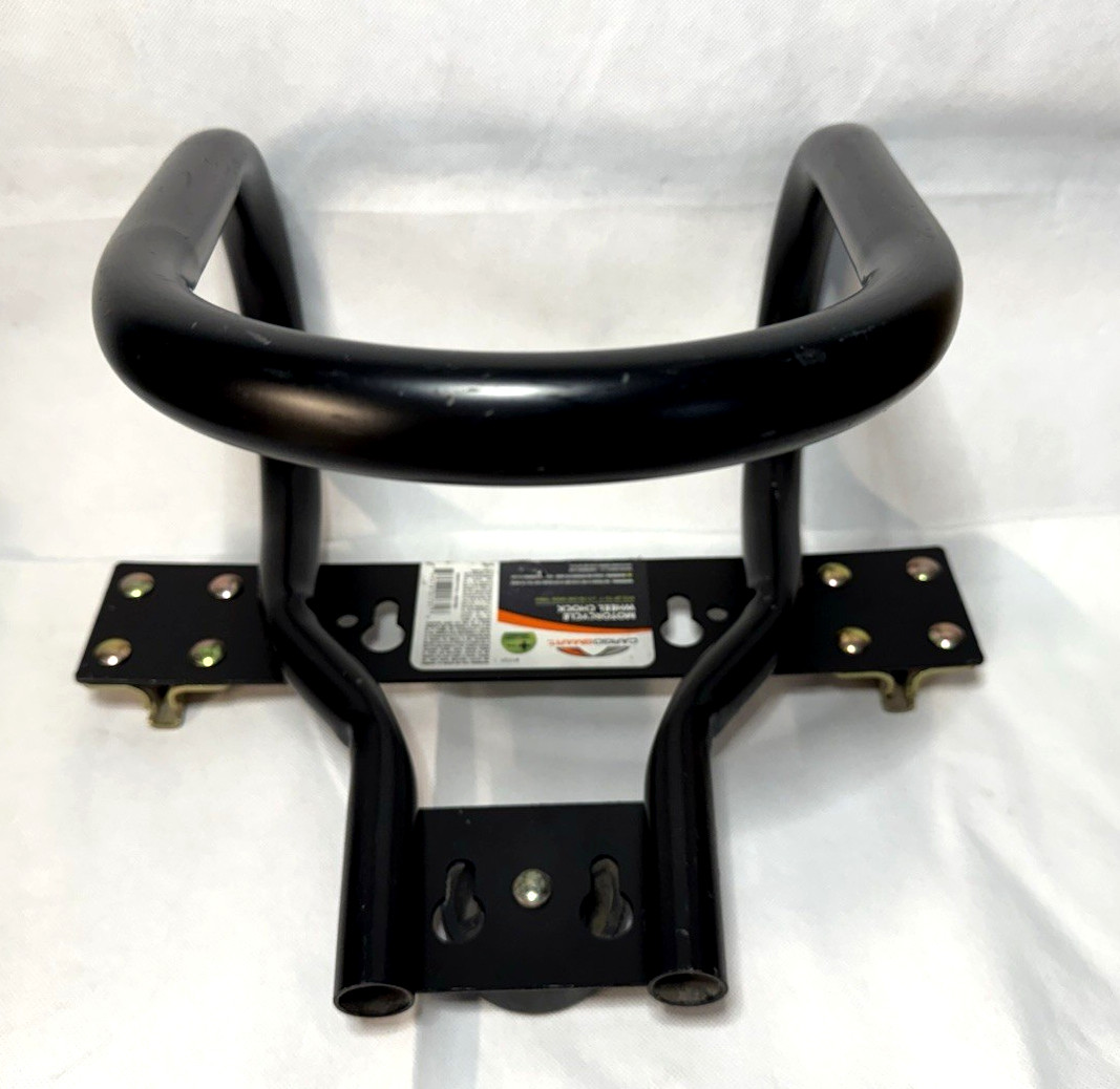 CargoSmart Motorcycle Wheel Chock Connects to X-Track Fits Up To 7" Wide Tires