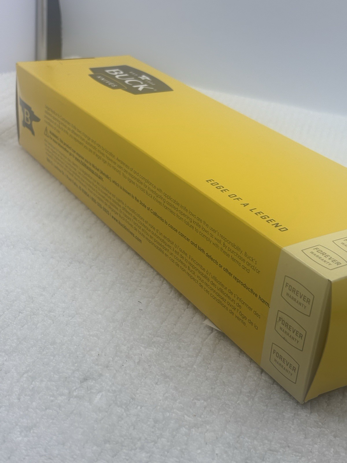 Buck 0106BRS1-B Compadre Axe With Leather Sheath NIB Made In USA Discontinued