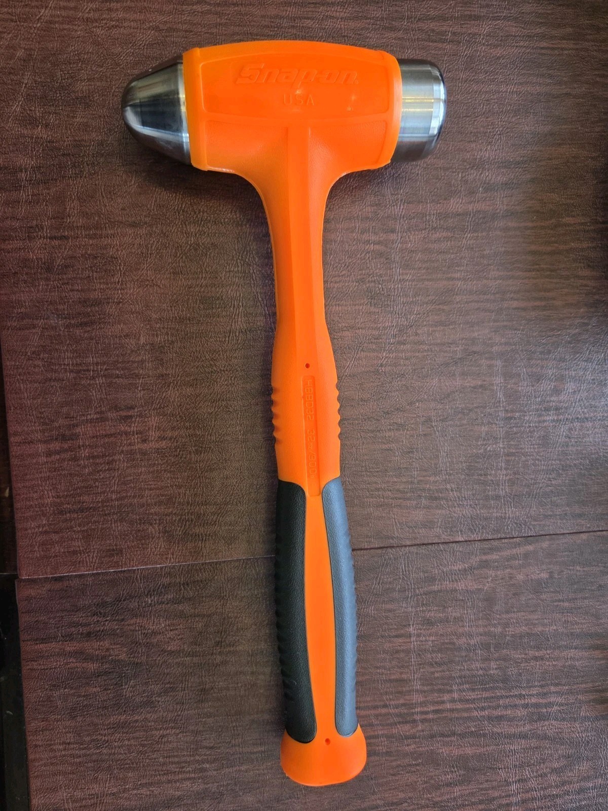 NEW Snap On Tools USA ORANGE HBBD32 32 Ounce Dead Blow Ball Peen Hammer