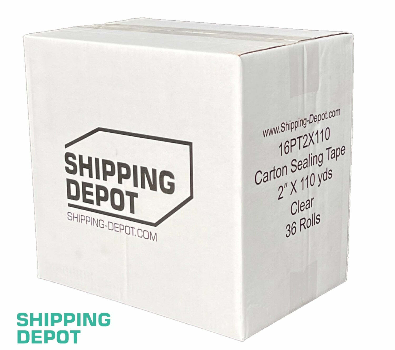 Pick up to 144 Rolls Carton Sealing Clear Packing Shipping Box Tape 2" x 110 Yds