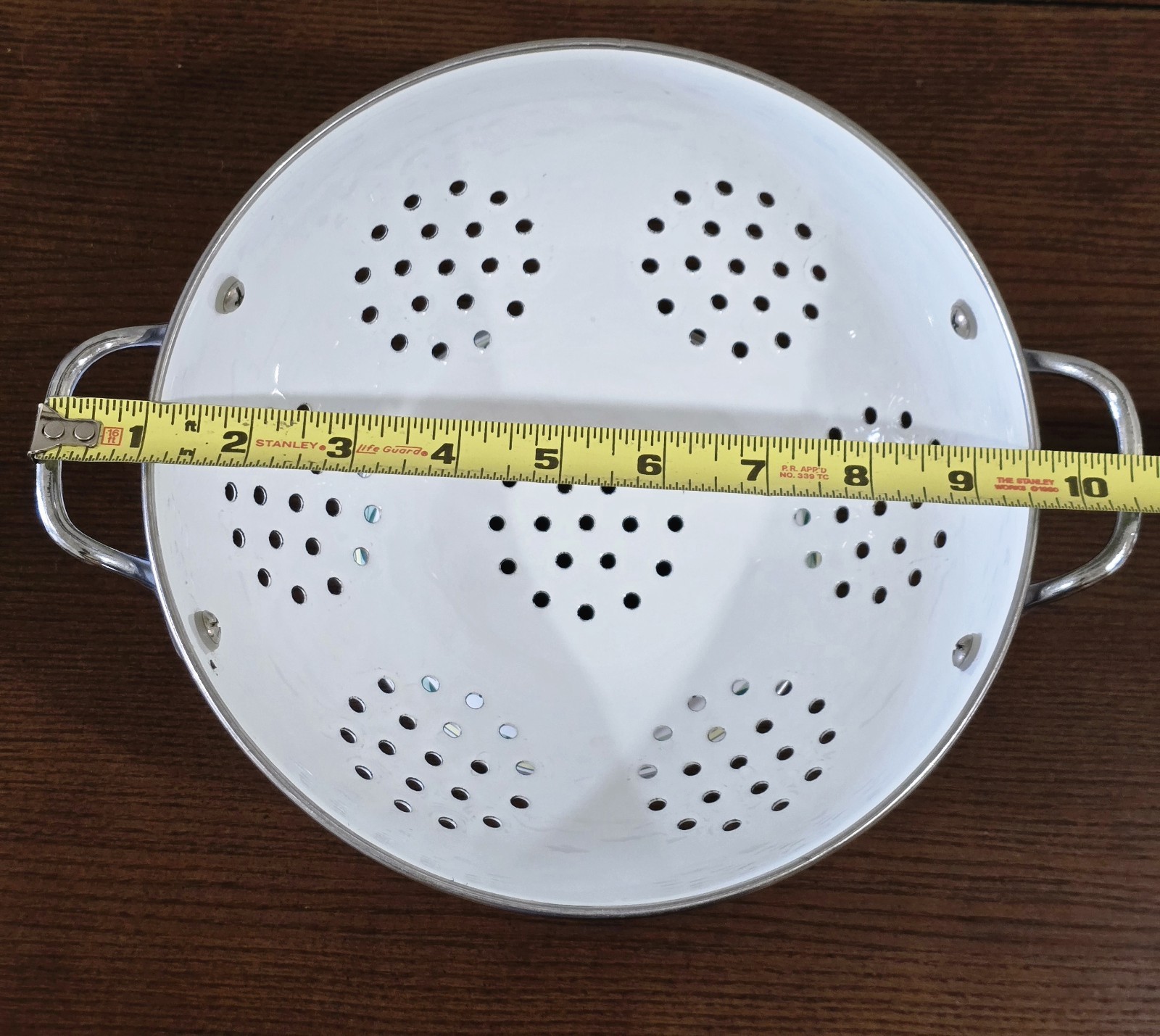 Villeroy & Boch French Garden Fleurence Metal Colander #1748
