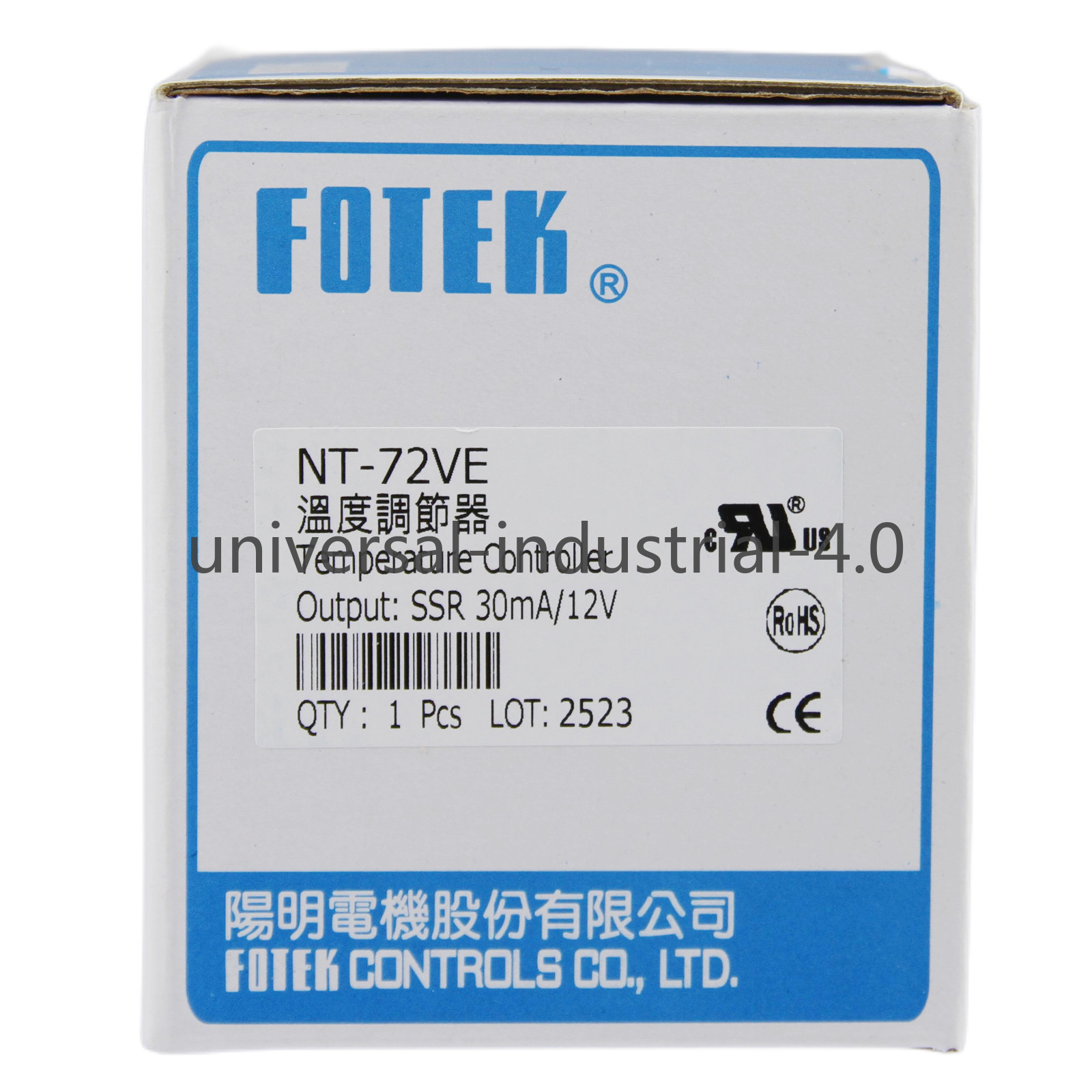 New In Box Fotek NT-72VE NT72VE Temperature Controller