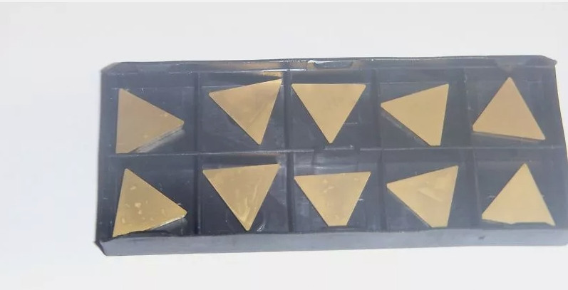 10PCS TPG-322 C5  TiN Coated Carbide Inserts CNC CARBIDE INSERTS-USA