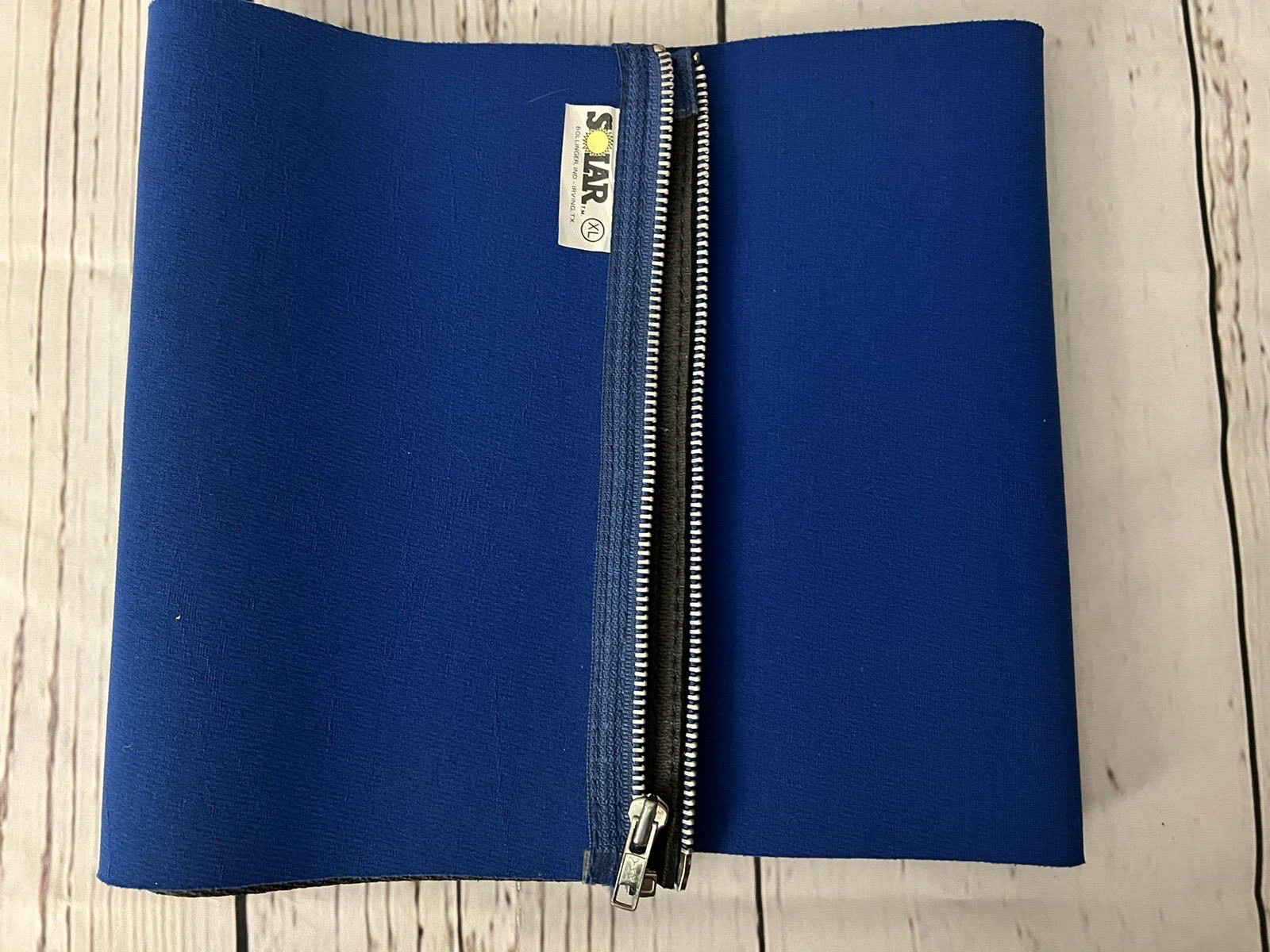 Vintage SOLAR Zipper Belt Waist Trimmer Extra-Large 39"-42" NOS NEW! Bollinger