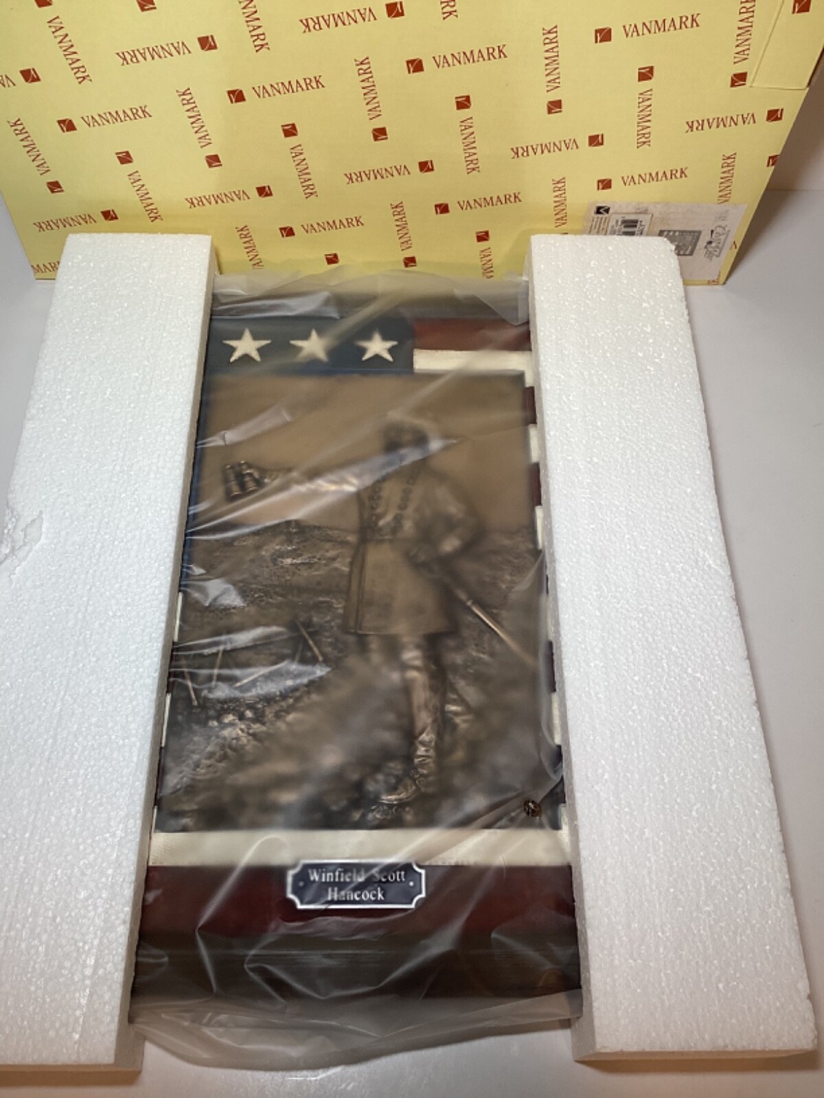 Winfield Scott Hancock Vanmark Commanding Images of the Civil War Wall Plaque