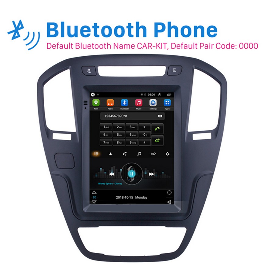 For Apple Carplay Car Radio Stereo GPS Navigation WiFi For 2009-2013 Buick Regal
