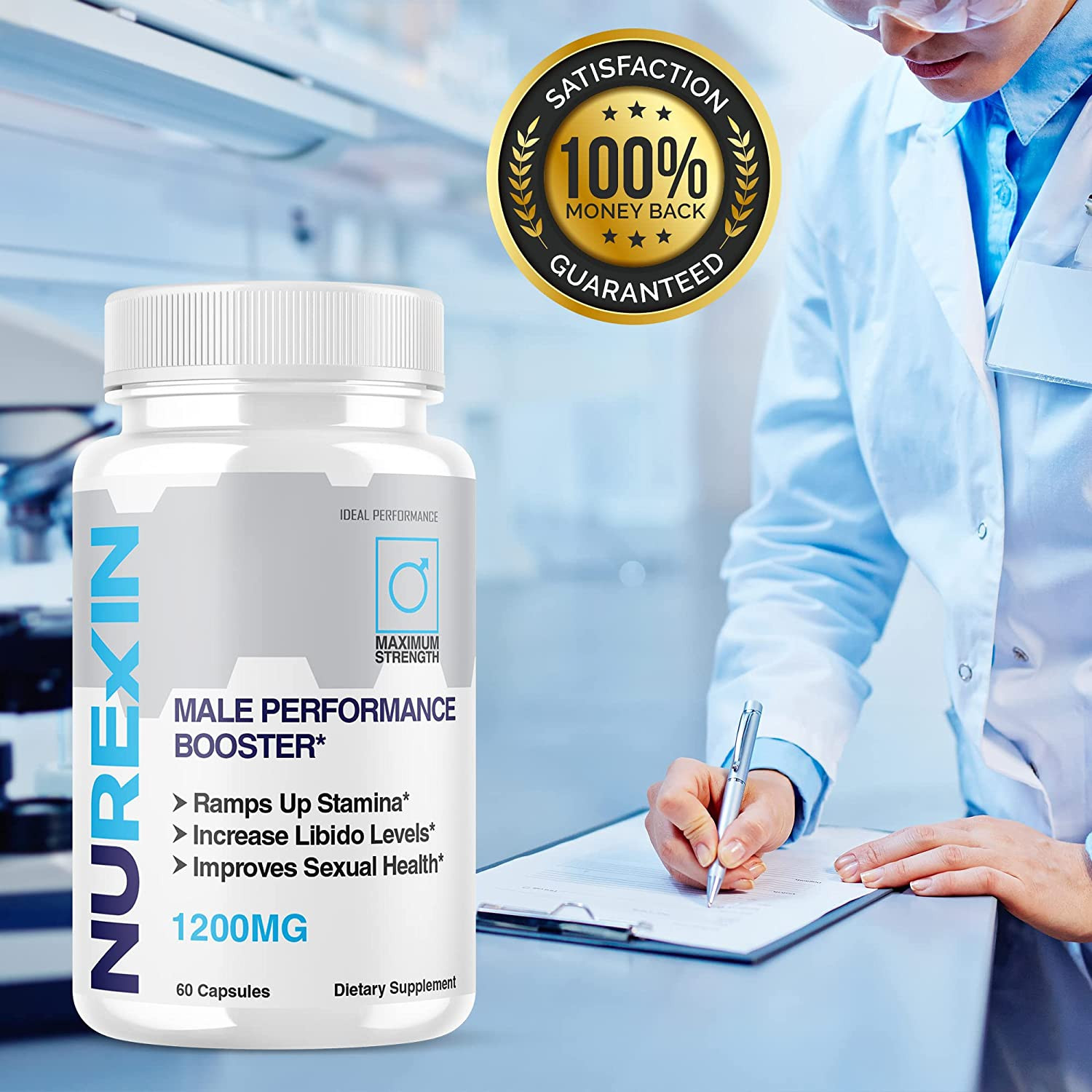 (3 Pack) Nurexin Pills Nurexin 500 Nurexin Boost (180 Capsules)