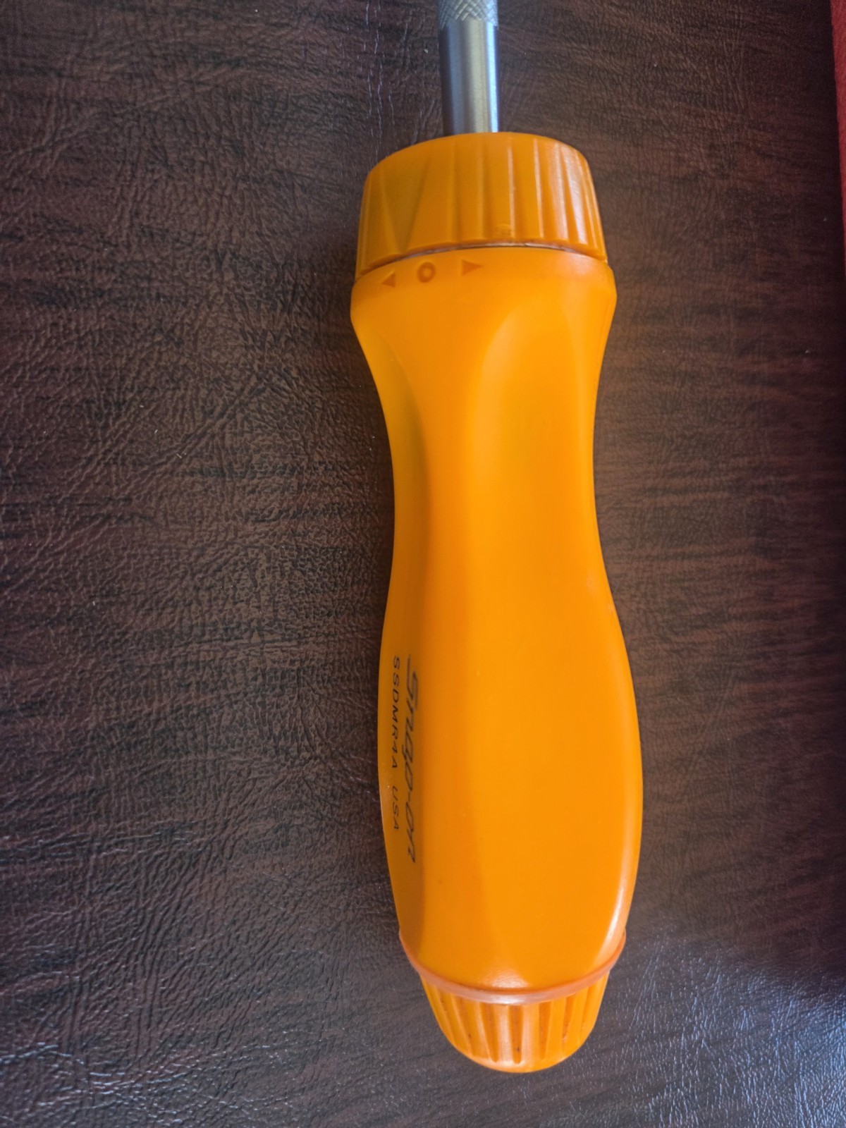 Snap On Tools SSDMR23O ORANGE 23 Piece Ratcheting Screwdriver Set With Case