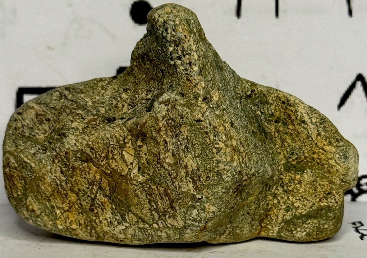 Native American Indian Authentic Artifact Stone Carved Effigy, 5.2 oz • VA