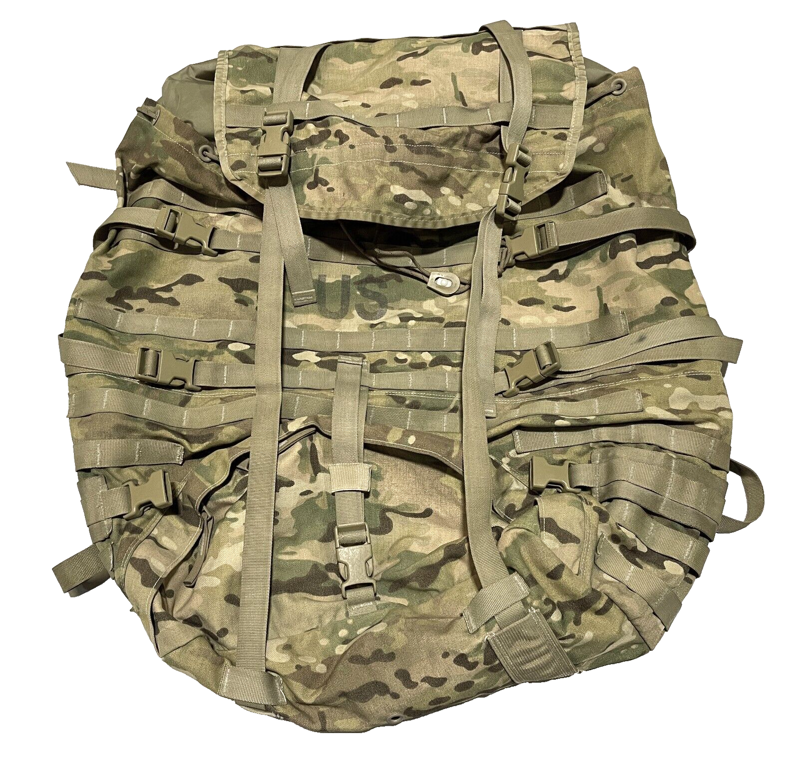 USGI MILITARY Large Rucksack Army OCP / Multicam Bag ONLY MOLLE II VGC