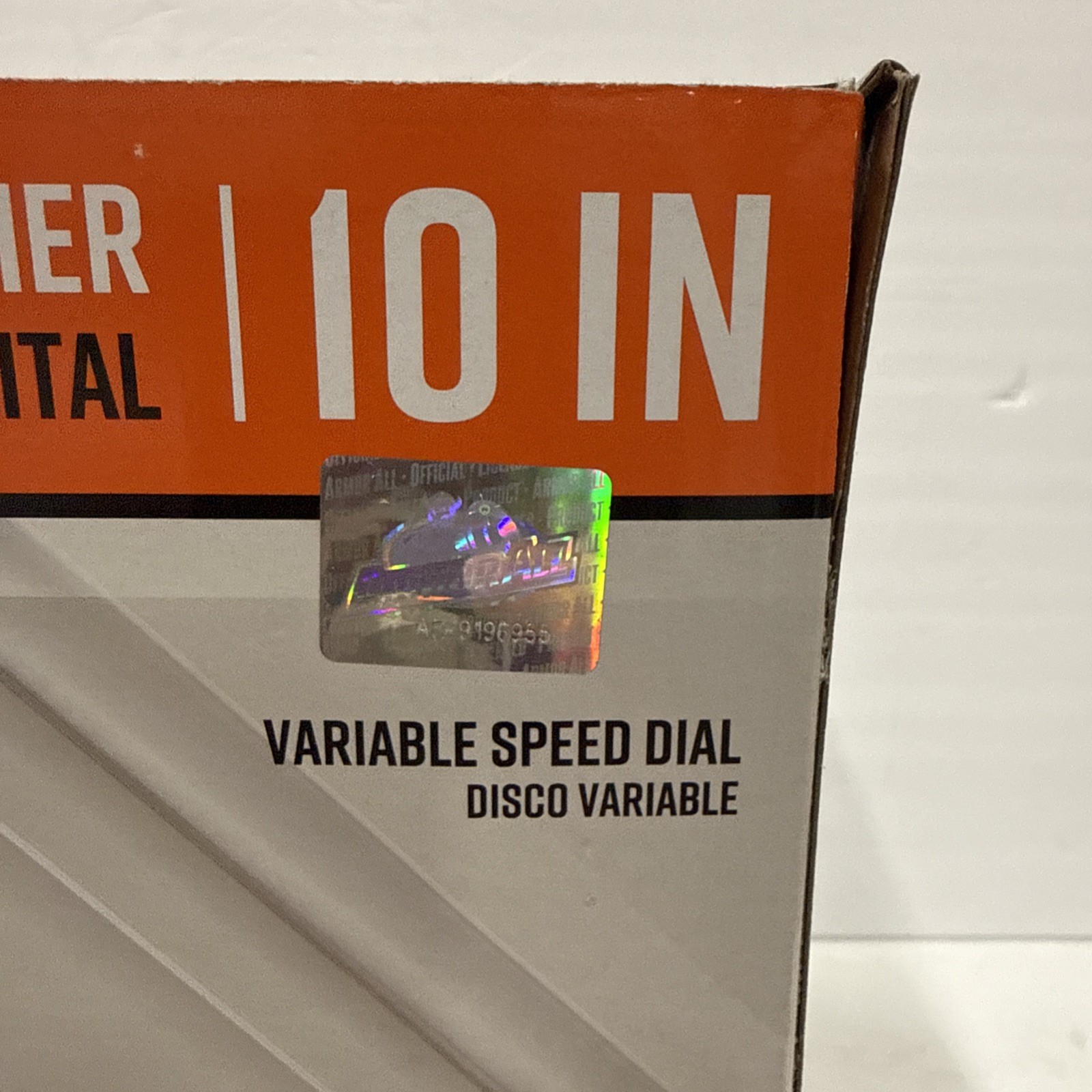 Armor All Car Buffer/Polisher, 10 Inch Orbital, Electric, Variable Speed AA10BP