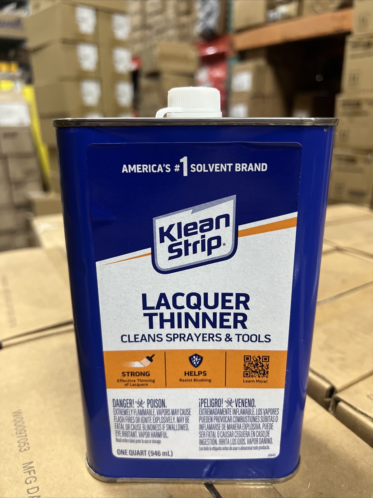 Klean-Strip Lacquer Thinner, Cleans Sprayers and Tools QM170