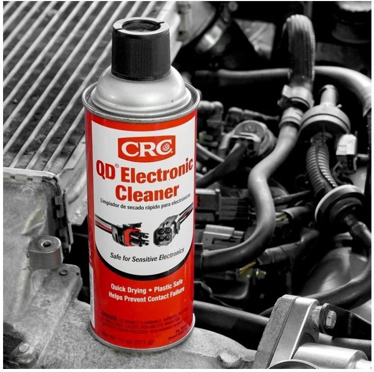 Electronic Contact Cleaner Spray Best Quick Drying Fix CRC QD Corrosion Debris11