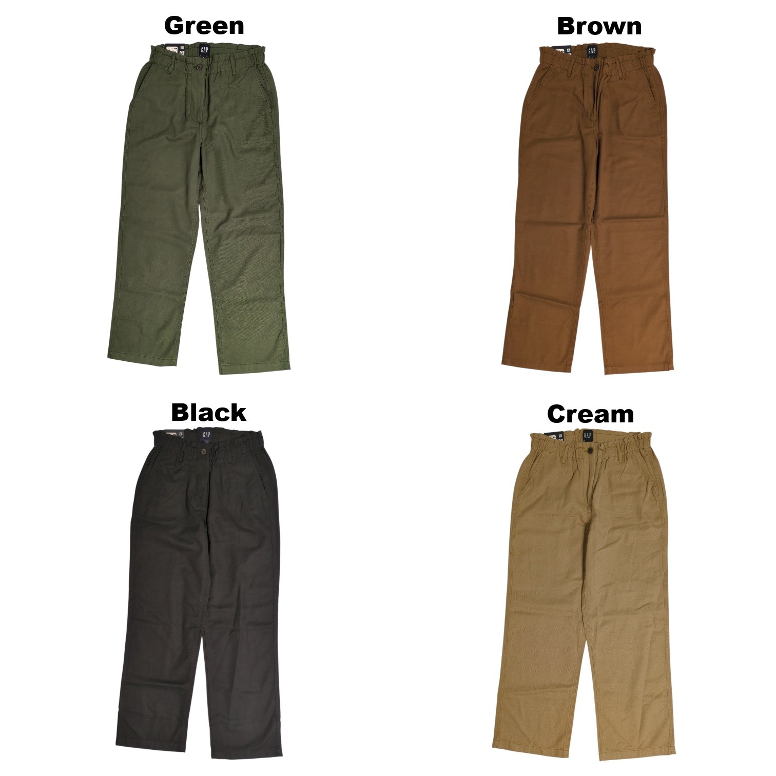 Gap Women's Relaxed Fit Straight Leg Easy Twill Pant