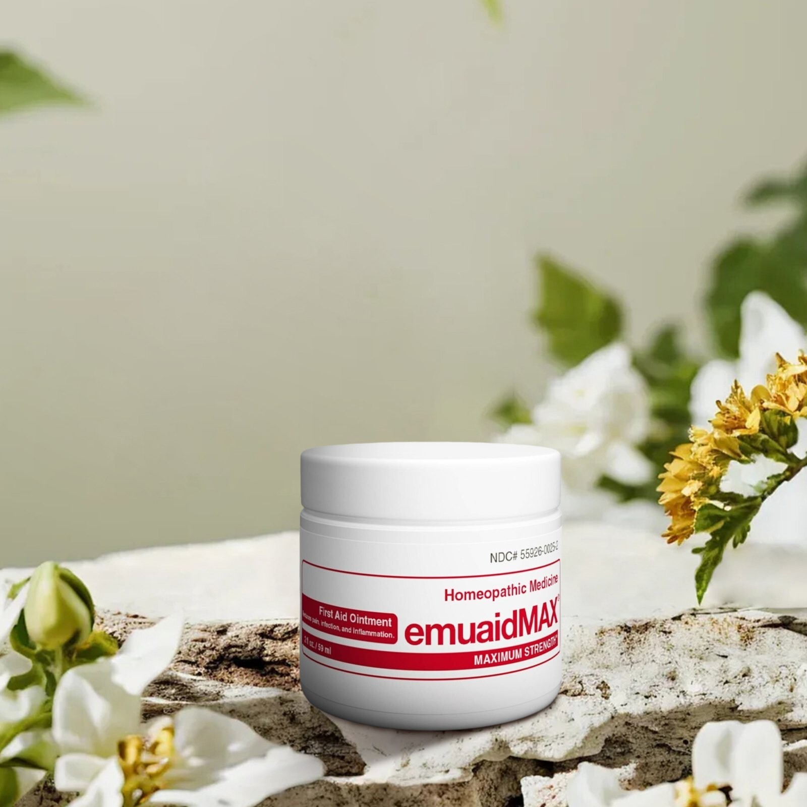 EMUAID Max First Aid Ointment For Reduces Pain, Infection, Inflammation 2oz.