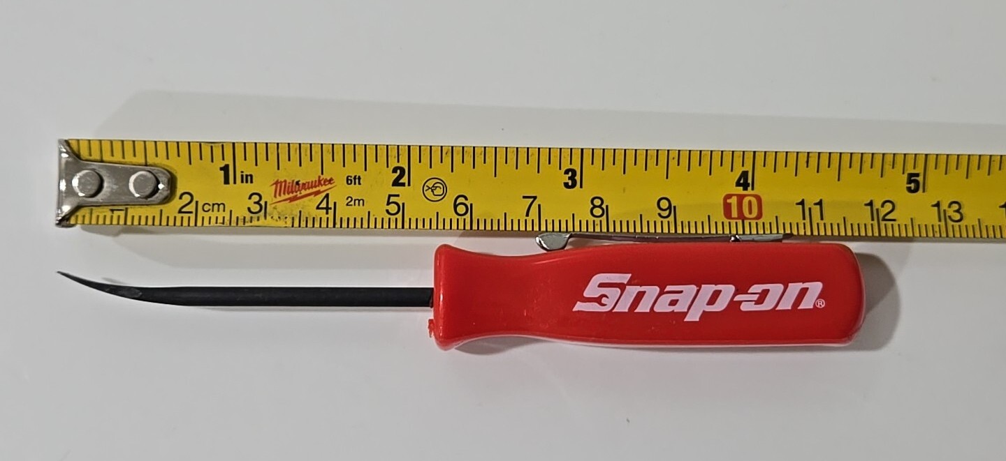 2X Red Snap on tools Promo PRY BAR screwdrivers per order pocket Clip NEW + GIFT