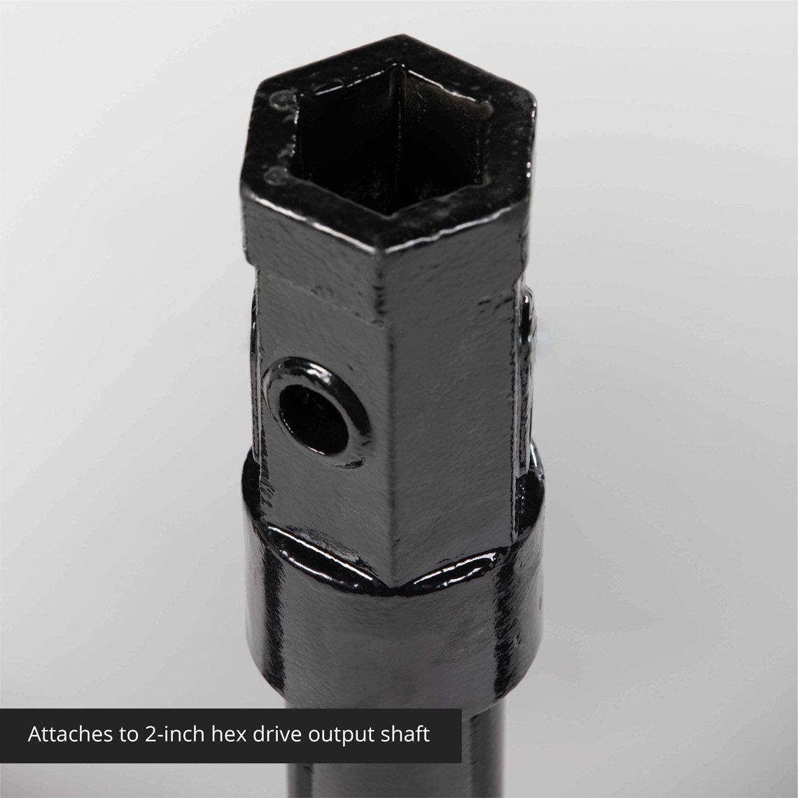 Titan Attachments 14" Auger Stump Planer, Tree Stump Grinder, 3,300 FT/LB, 2" He