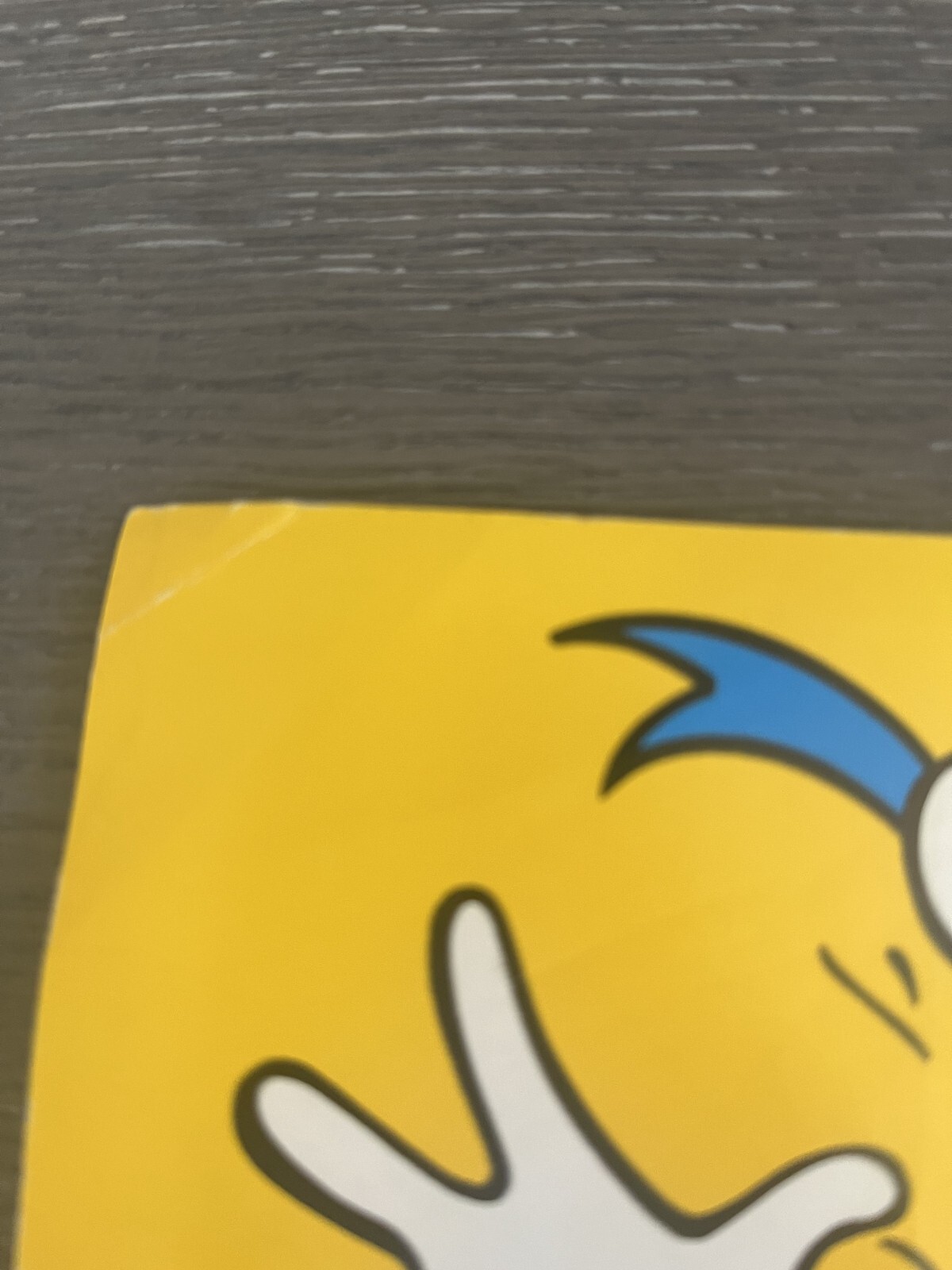 Vintage 1987 Disneyland Disney World Wet Paint Donald Duck Sign Disney Prop