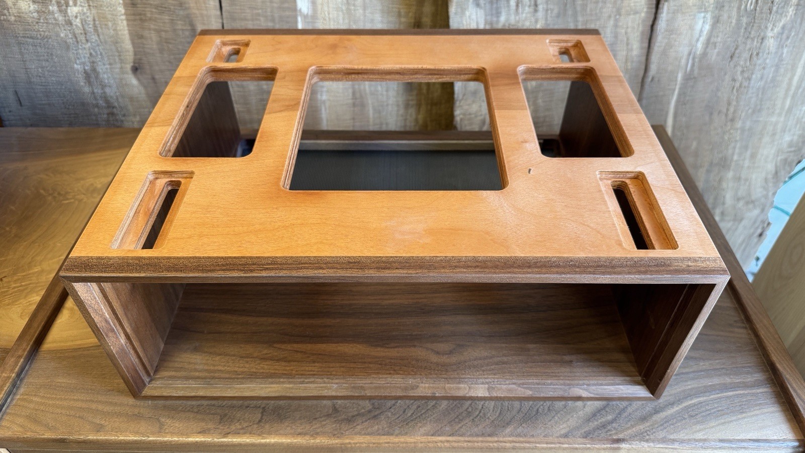 Marantz WC-22 Solid Walnut Custom Cabinet. Fits most 22/44 SERIES (Pre-Order)