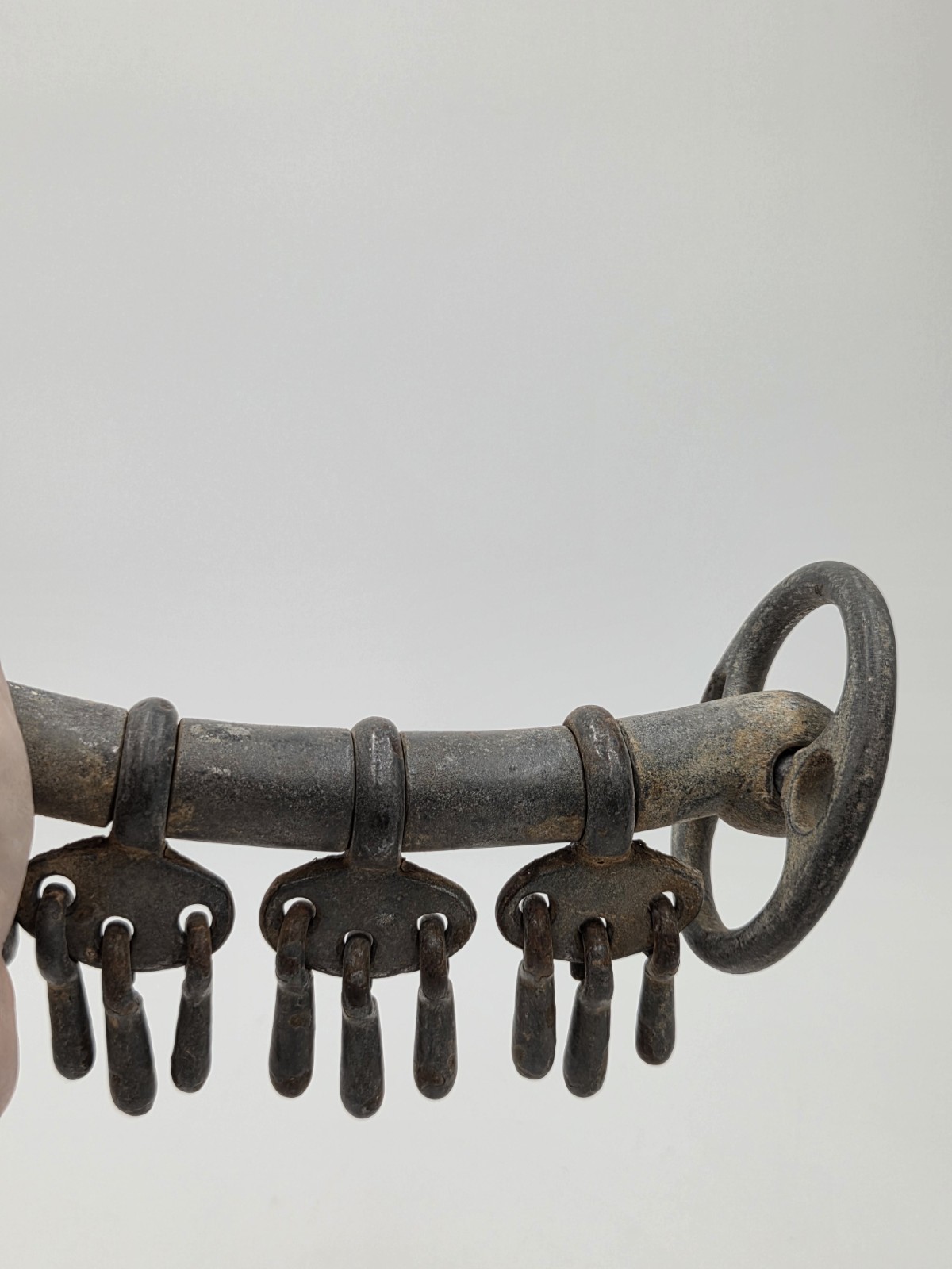 Rare Vintage Horse Bit W/ 9 Keys