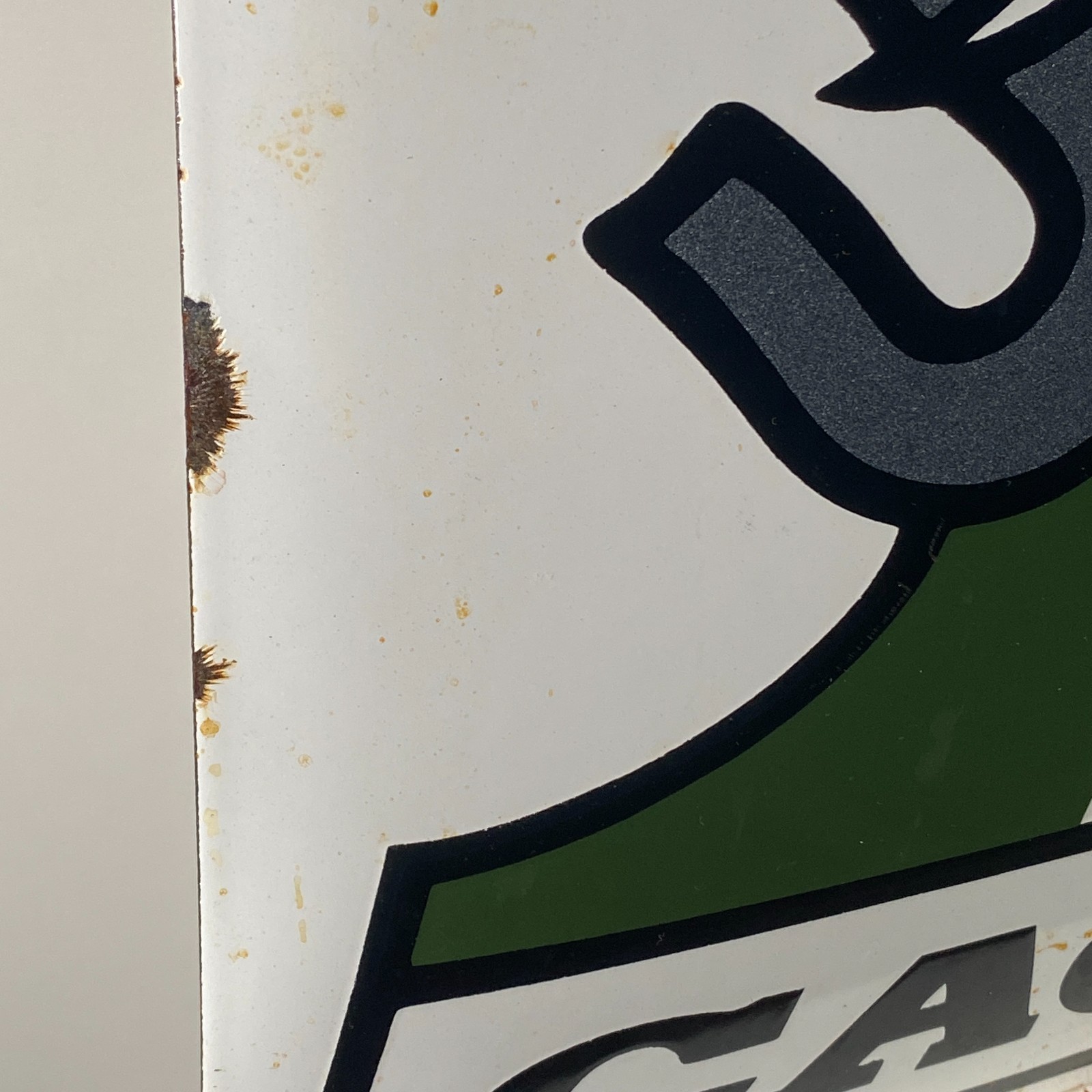 Cagiva Enamel Sign - 60x40cm (23.6x15.7") - Nice Retro Motorcycle Garage Signage