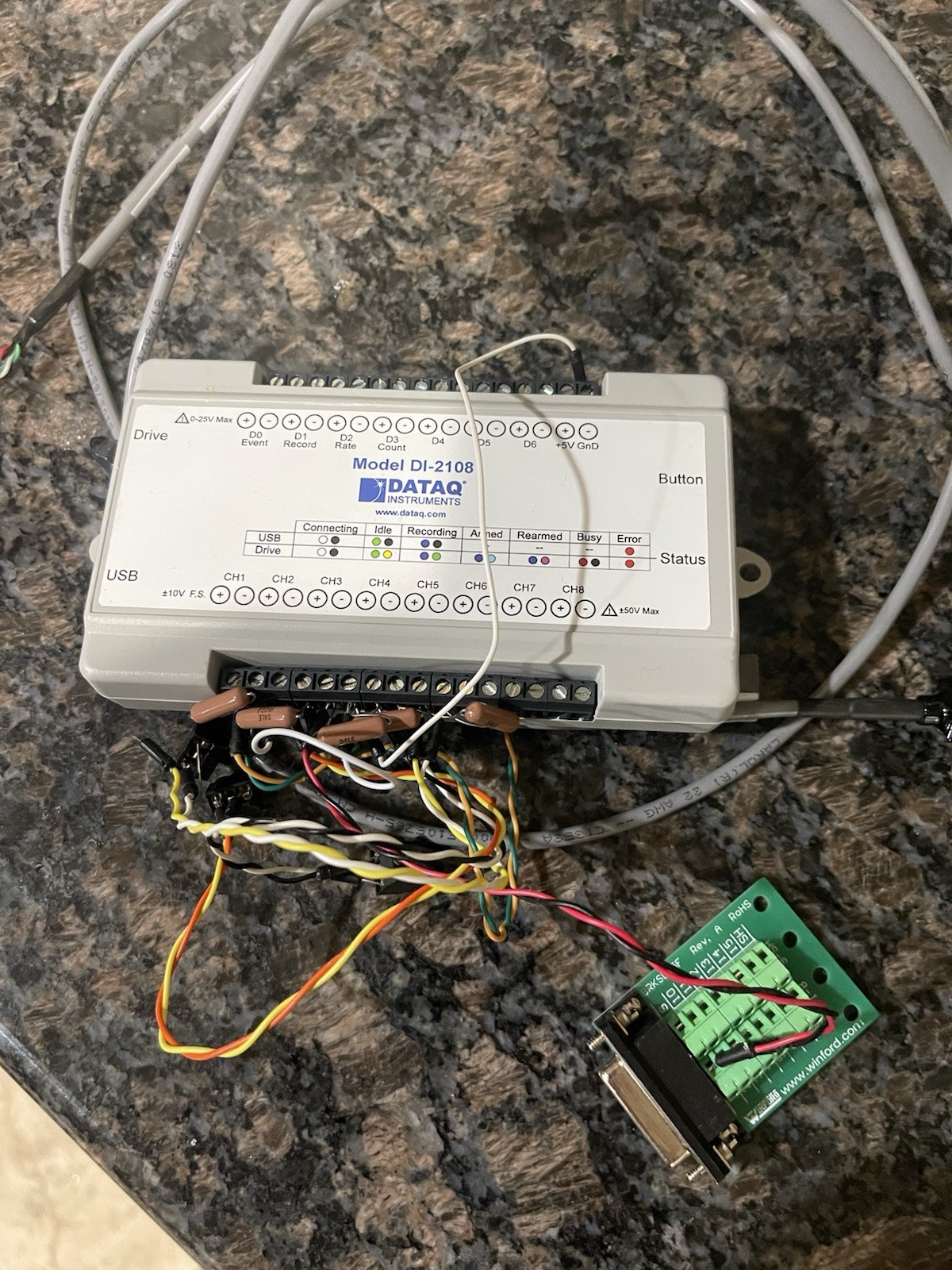 DATAQ Instruments DI-2108 High Speed DAQ