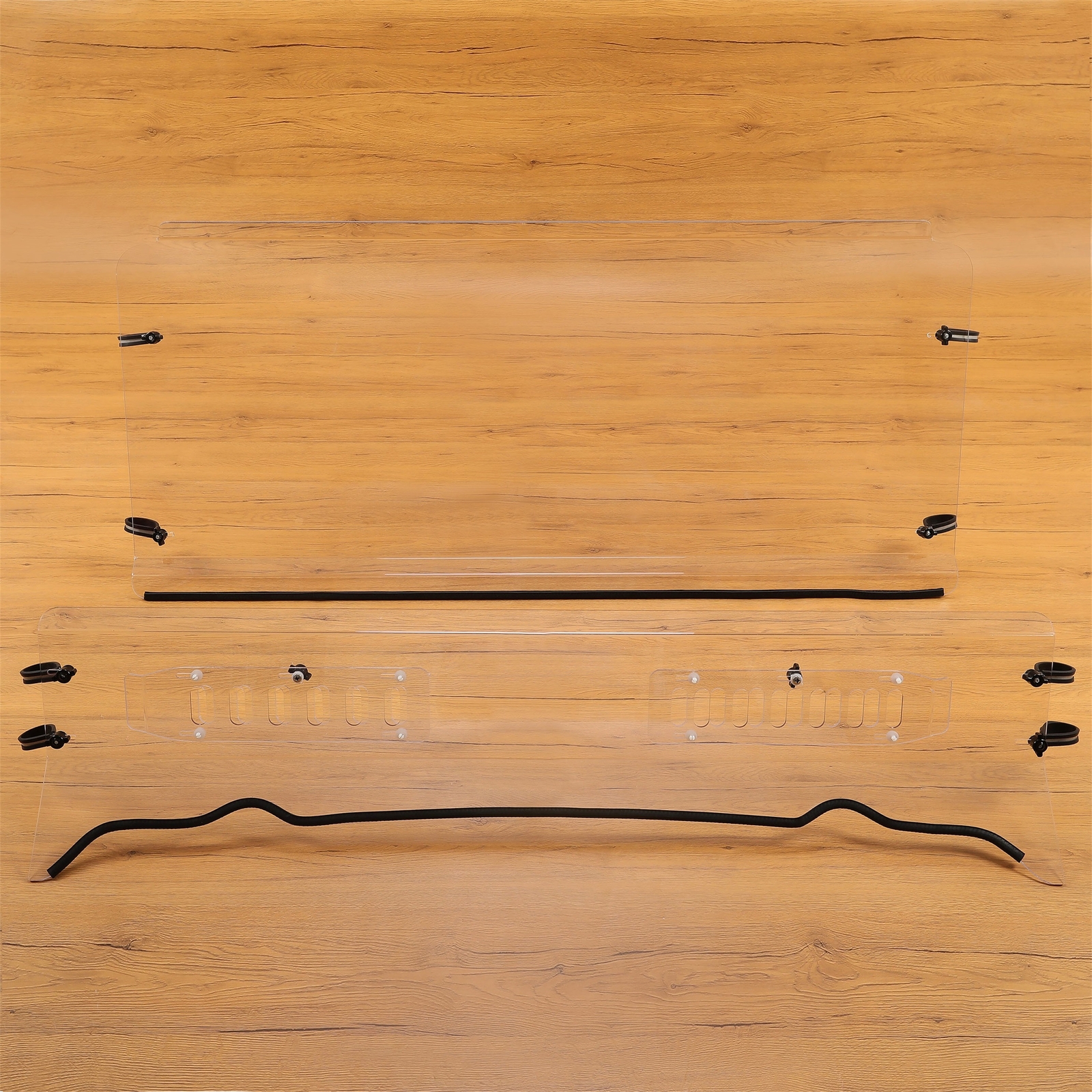 Clear Front Vented Windshield For Polaris Ranger XP 500/ 700 800/ 570 Full Size