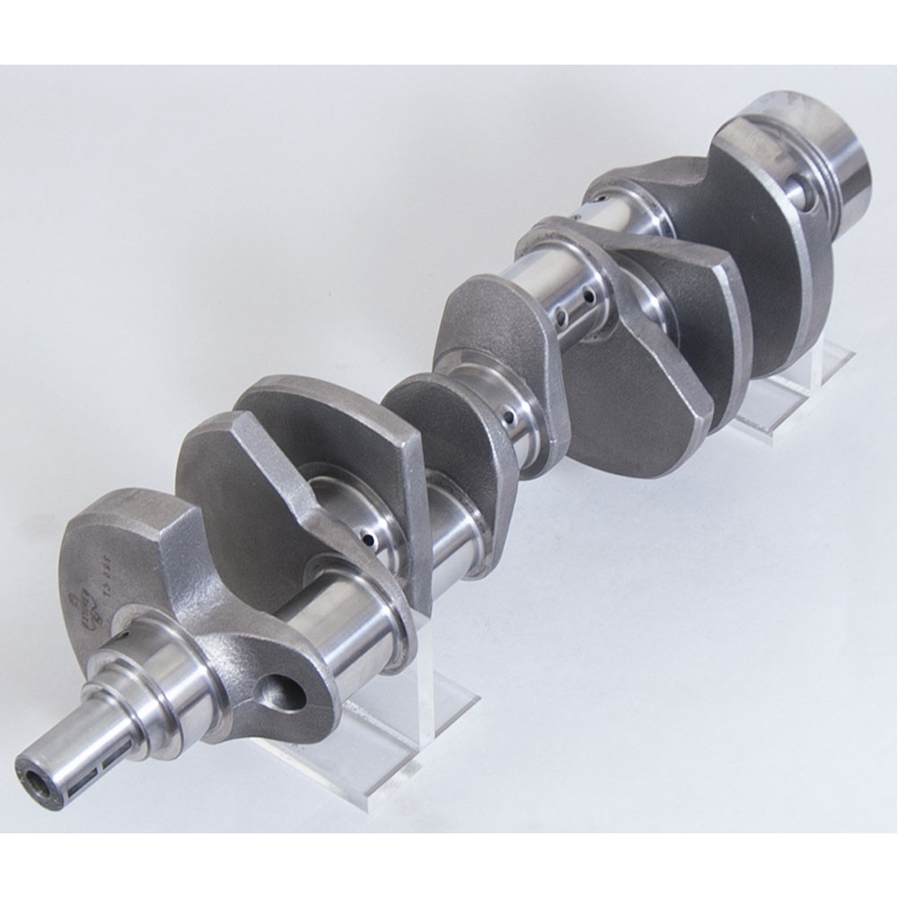 Eagle Crank 103523480; Cast 3.480 in. Stroke, 1pc Rear, 5.7 in. Rod for 350 SBC