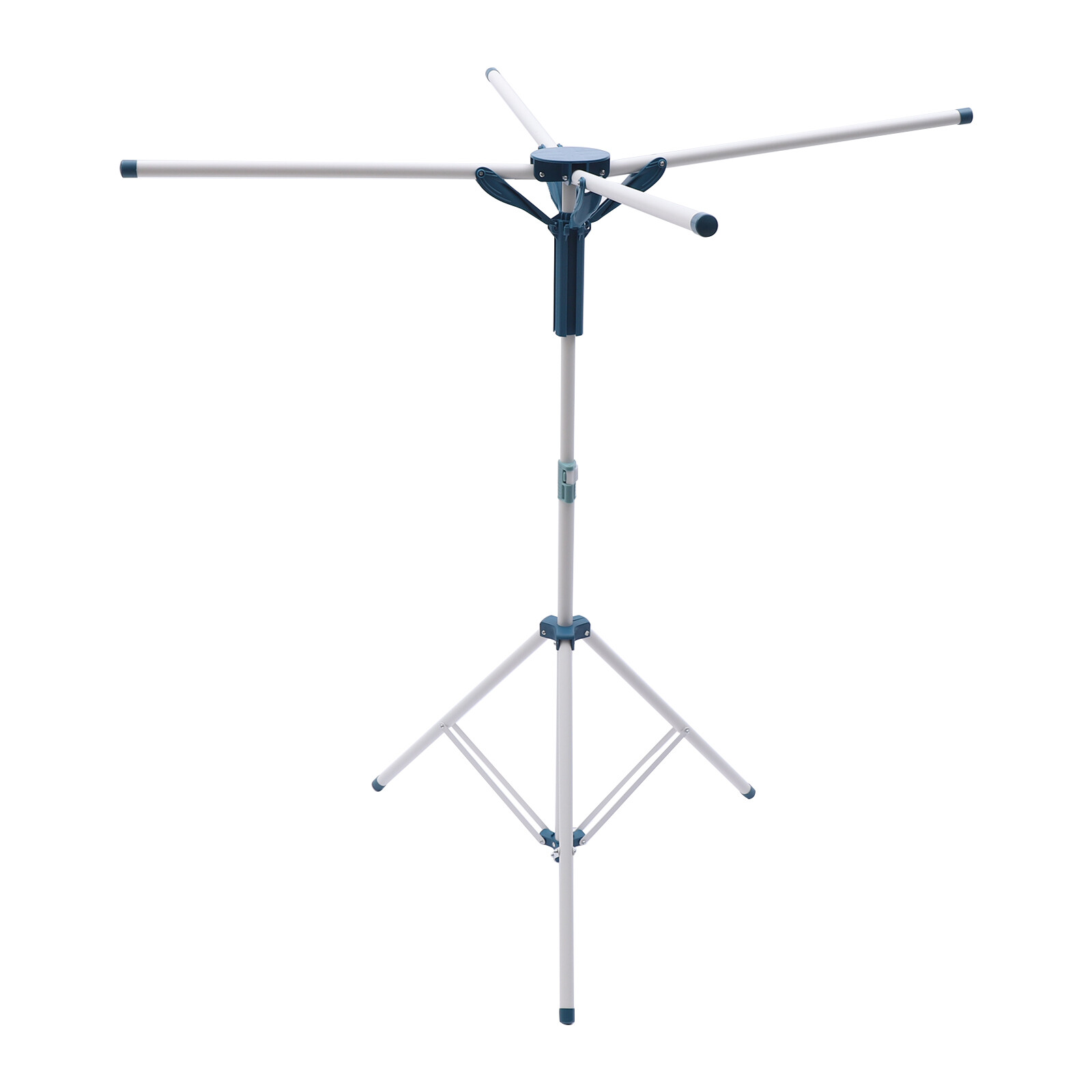 Tripod Clothes Drying Rack Laundry Coat Hanger Metal Garment Rack Stand Foldable