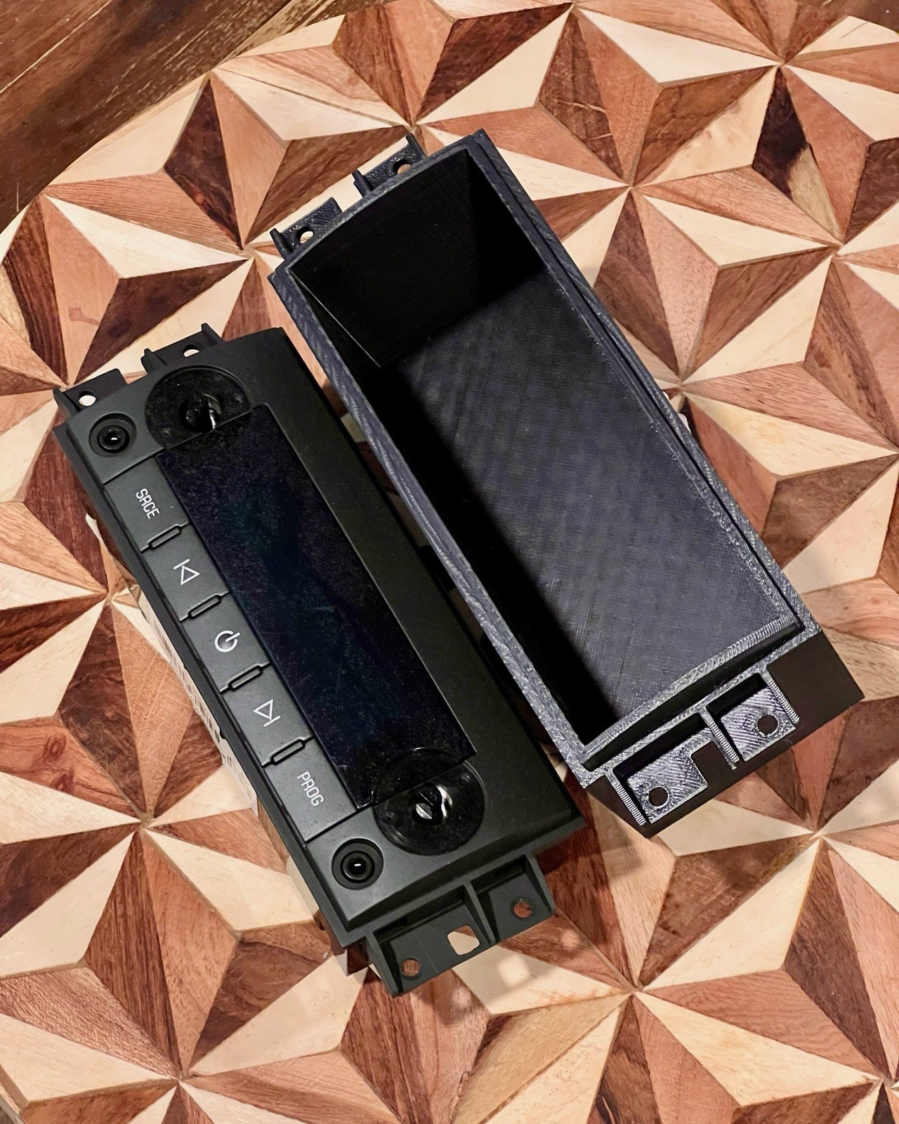 Center Console Rear Control Delete Cubby w/USB 2007-2014 Silverado Tahoe NNBS