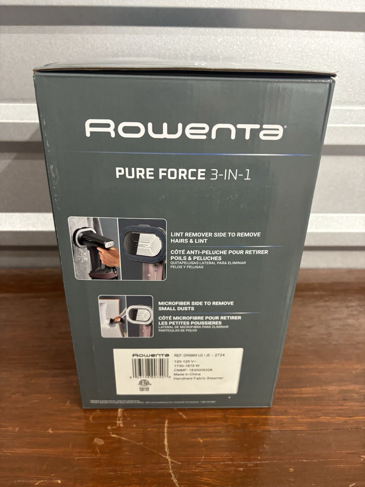 Rowenta Pure Force 3-in-1 Lightweight Steamer & Iron Brand New