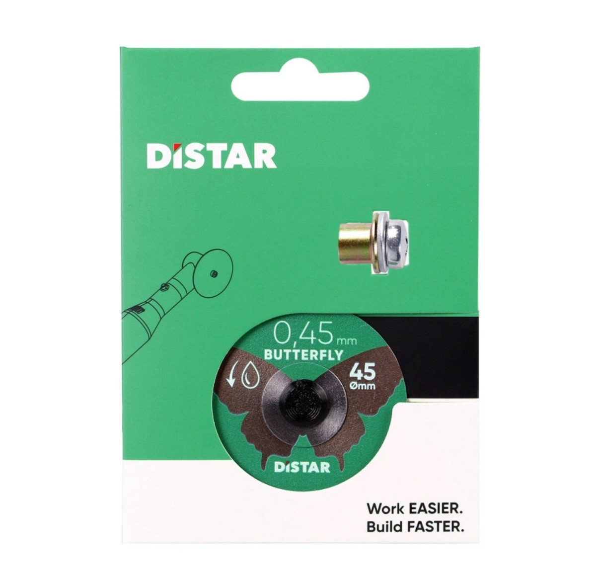 2″ DISTAR Butterfly Blade for Dremel tool