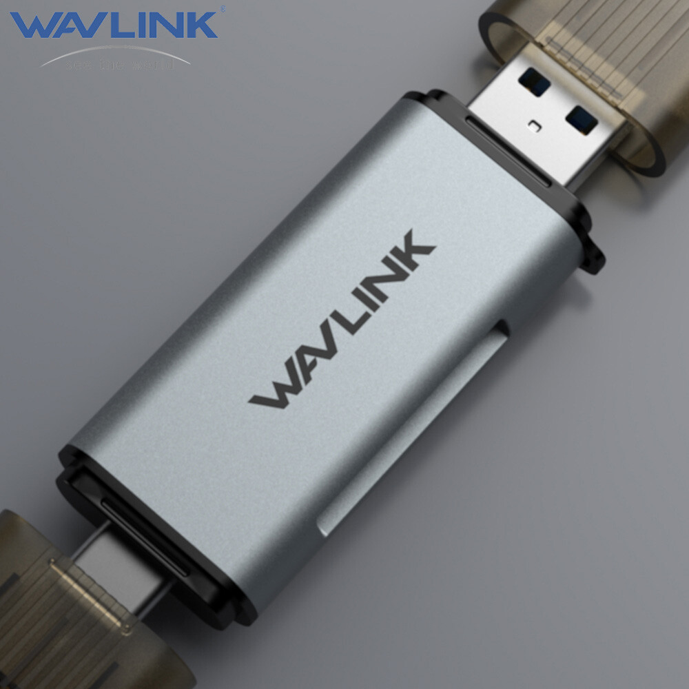 Micro USB OTG to USB A/C Adapter SD/Micro SD Card Reader With Standard USB Male