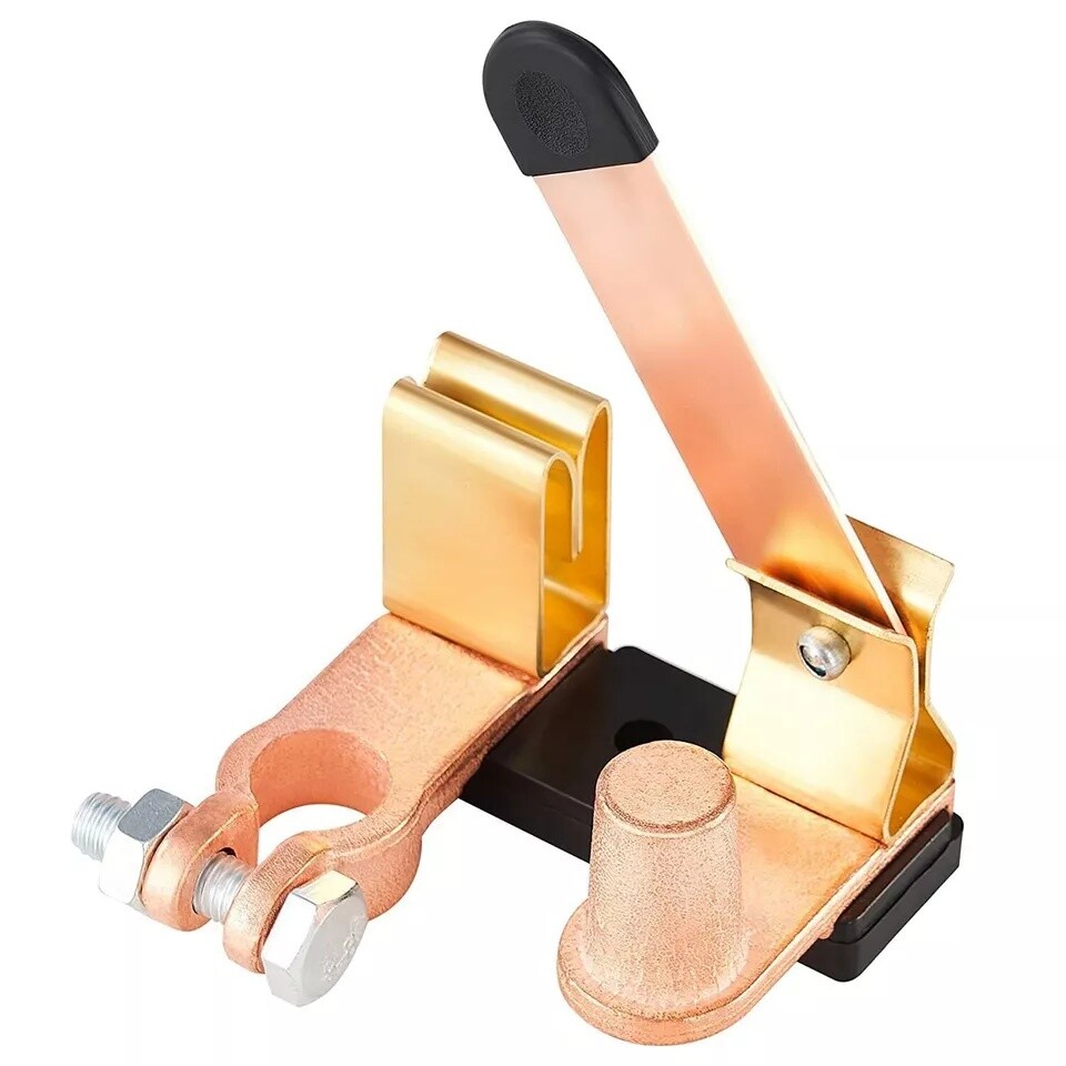 Knife Blade Switch Battery Disconnect Top Post HEAVY DUTY SHUT OFF Car 12/24V US