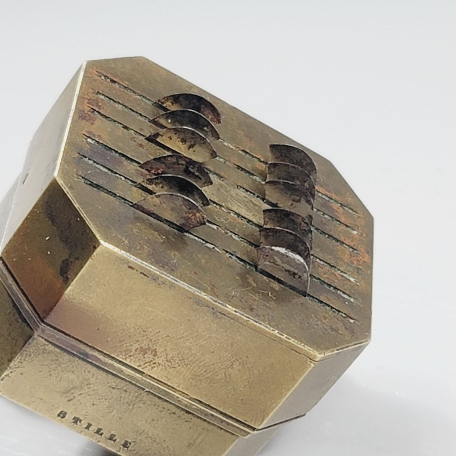 Brass Medical Scarificator for Bloodletting 19th Century by Stille