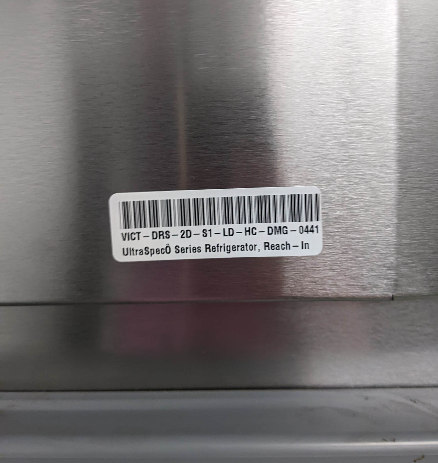 Victory DRS-2D-S1-LD-HC UltraSpec™ Series Refrigerator, Reach-In Display