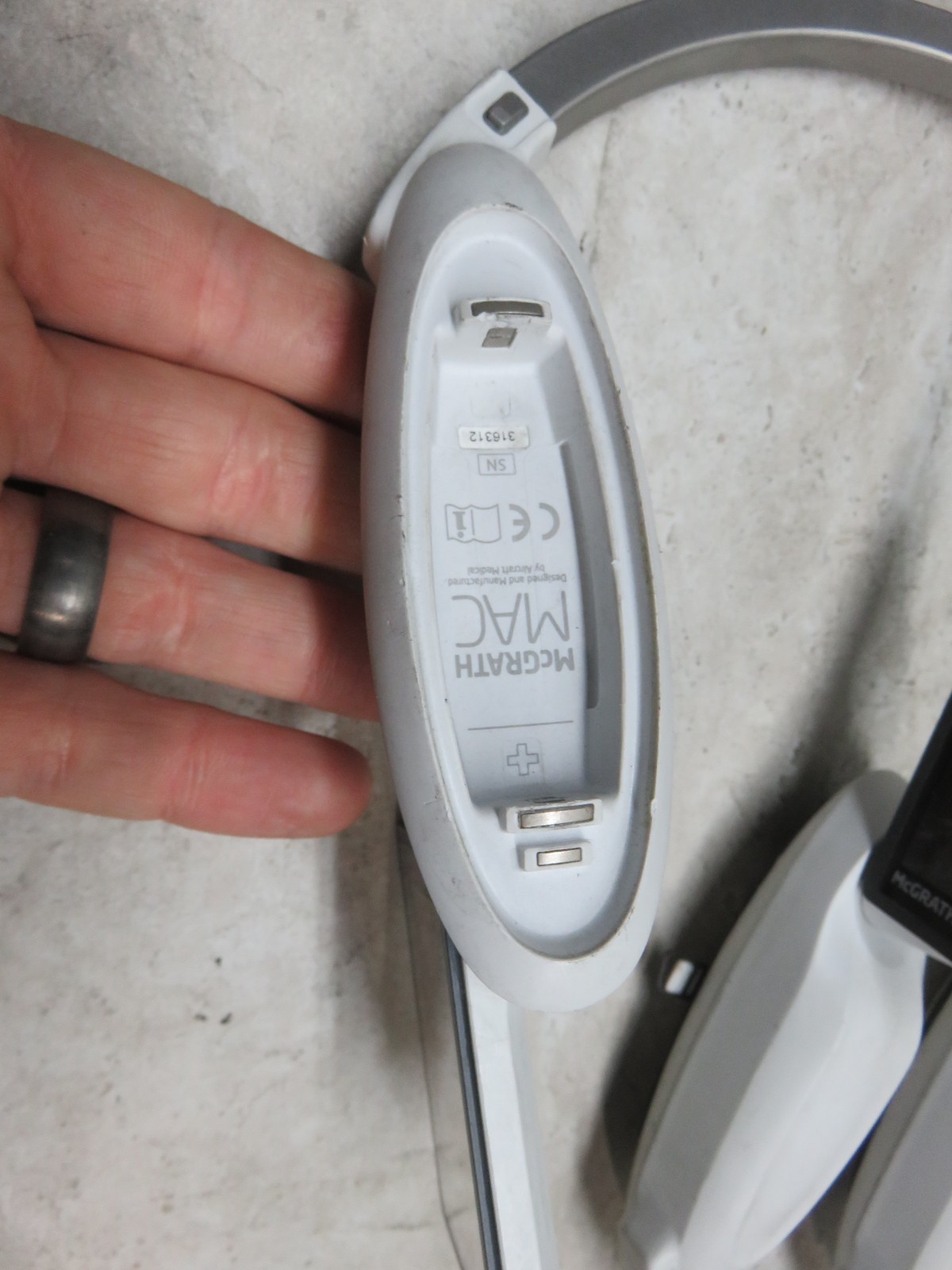 LOT OF 3 Mcgrath Mac Video Laryngoscope Portable Handheld with TWO BATTERIES