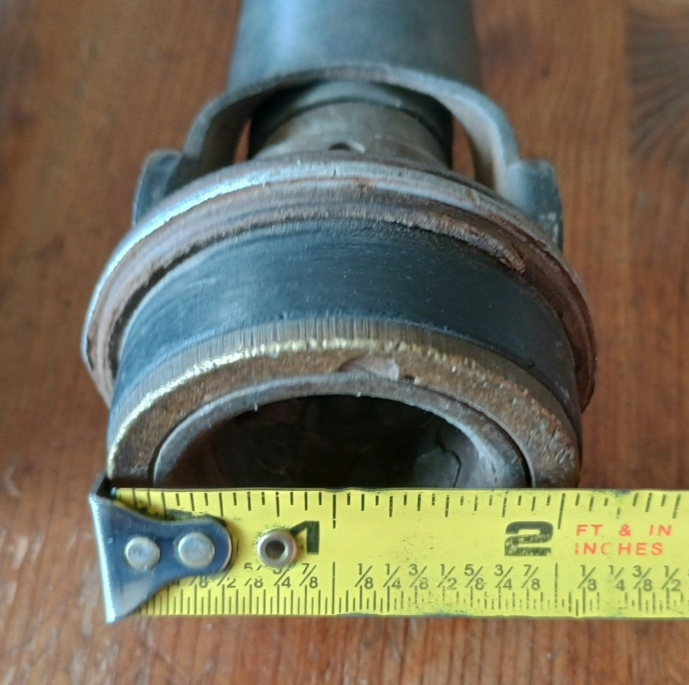 Lot of 2 Vintage Jerry Gas Can Flex Nozzle Spout w/ Screen Cap US Military Clamp