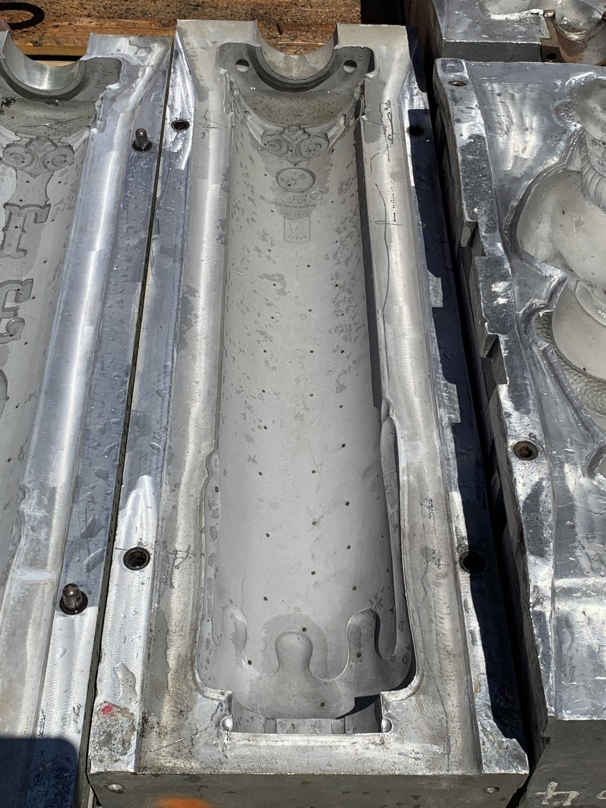 Noel Candle Christmas Blow Mold For Plastic Molds