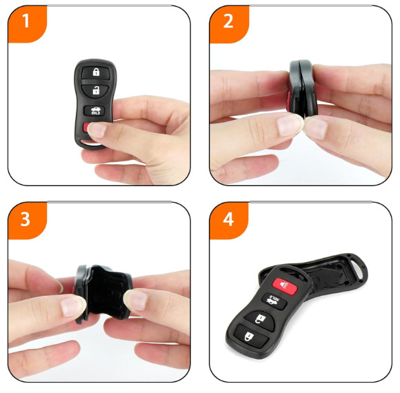 2 Pack Car Key Fob Stash Secret Hidden Compartment Safe Box Diversion