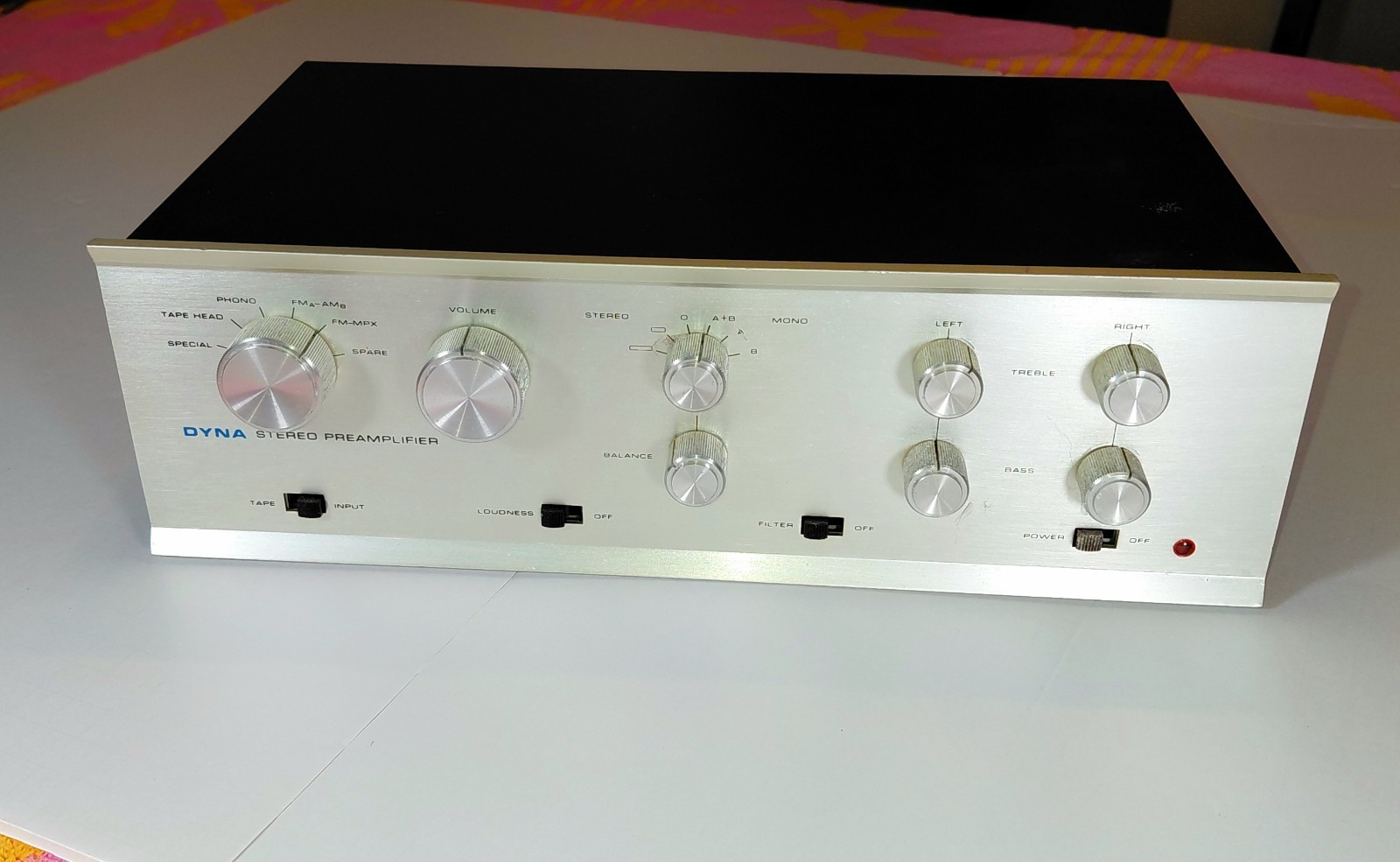 DYNA Model PAS Stereo Preamplifier - AS IS For Parts or Restoration