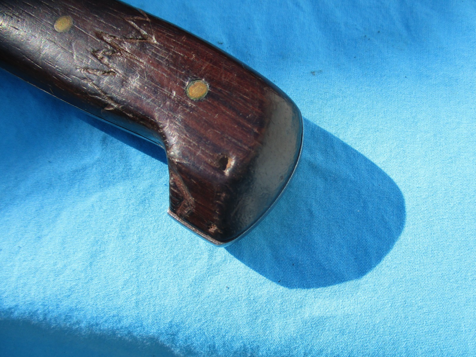 Vintage Western Bowie Knife 1960s Vietnam Era Old Used (Not Marked W49)