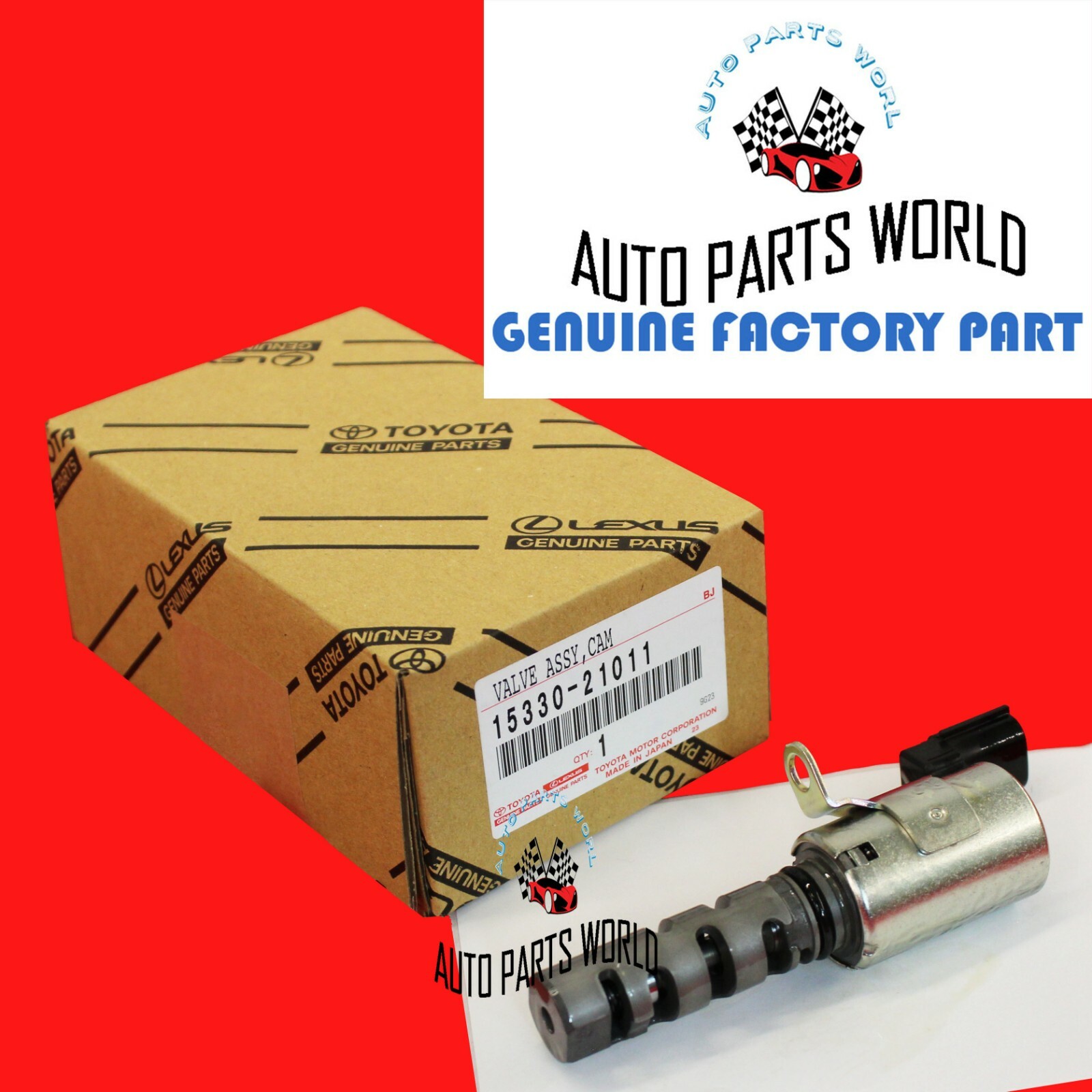 GENUINE TOYOTA YARIS PRIUS xA xD CAM 1.5L TIMING OIL CONTROL VALVE 15330-21011