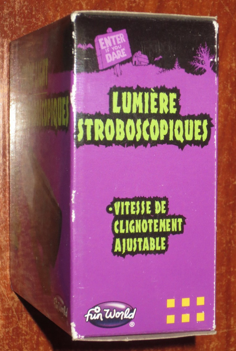 NEW - LED Intense Adjustable Strobe Light - sealed